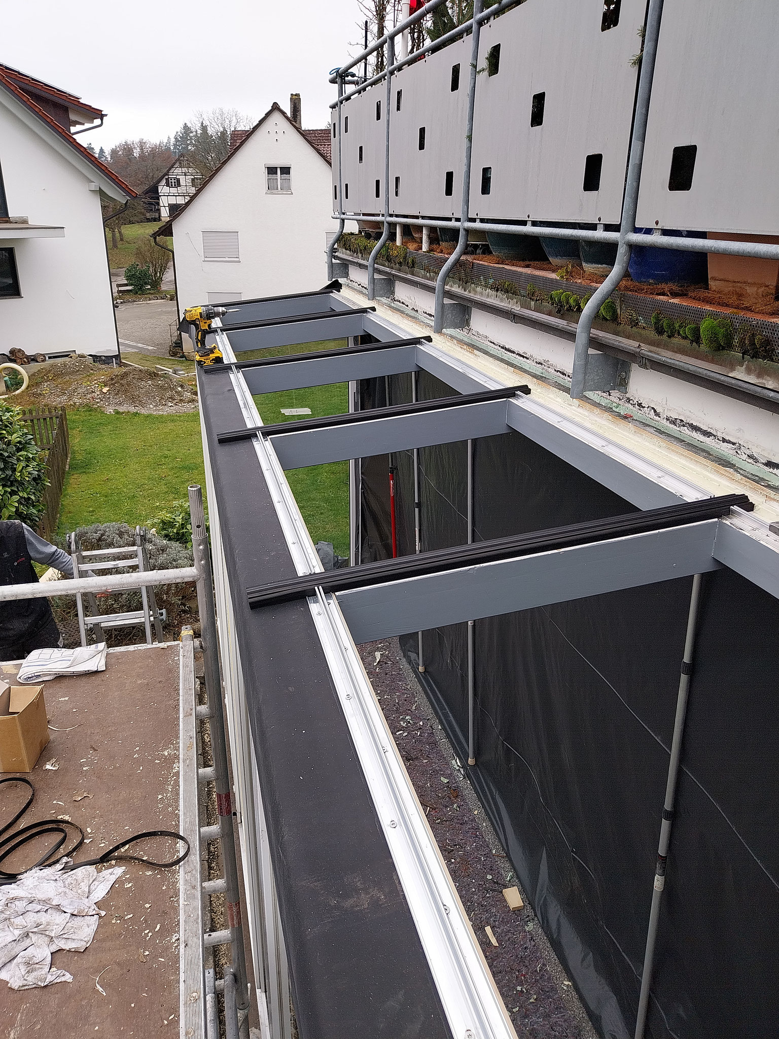Neuaufbau nach Stand der Technik