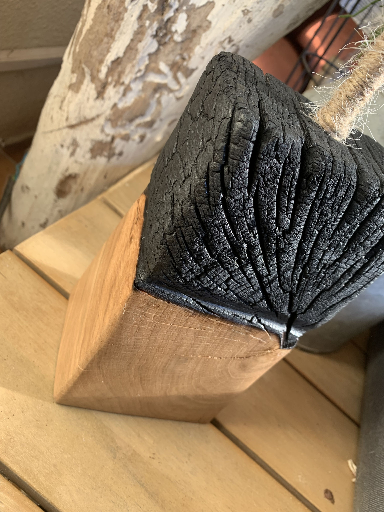 Lampe artistique artisanale