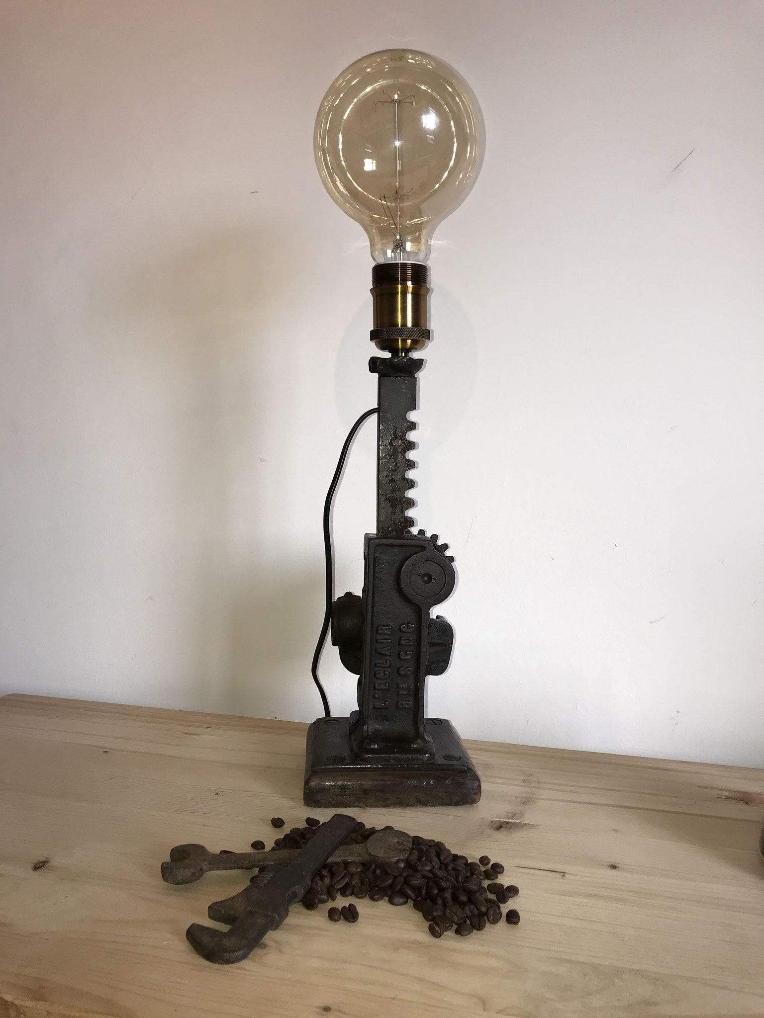 Lampe  industrielle artisanale