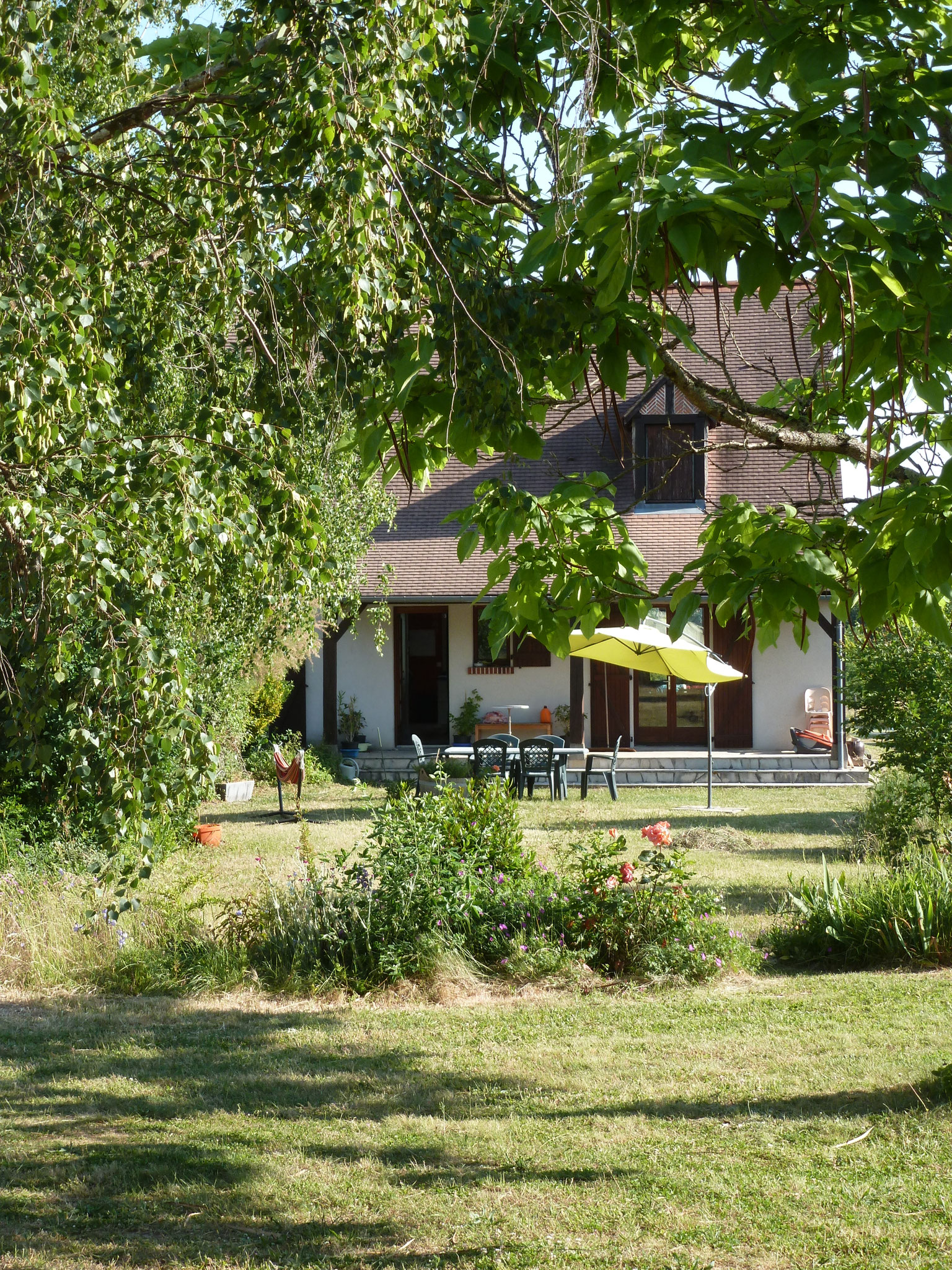 Devant de la maison