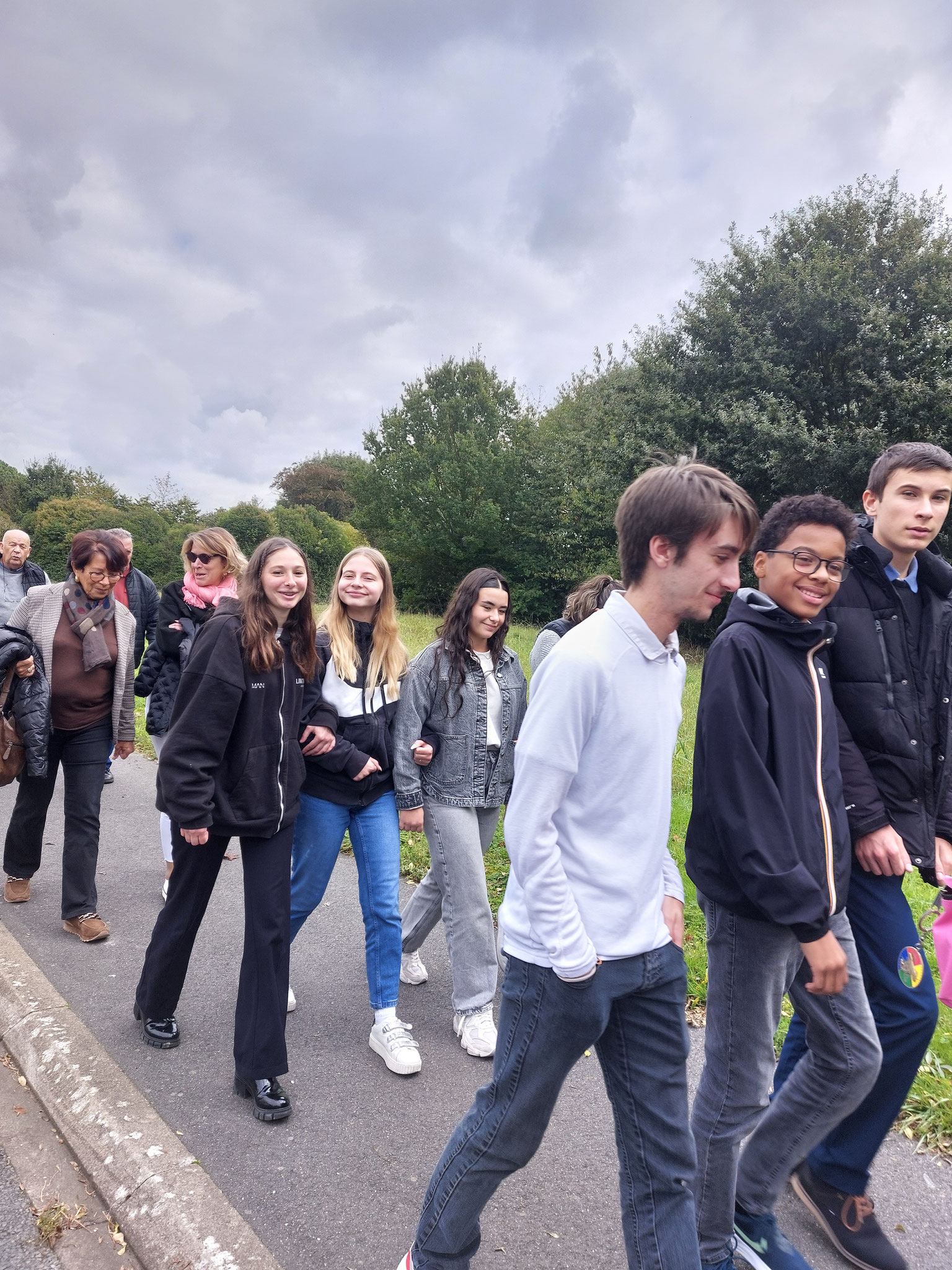 Des jeunes, des seniors...