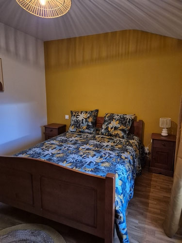 chambre mimosa Gîtte Daur Bocou