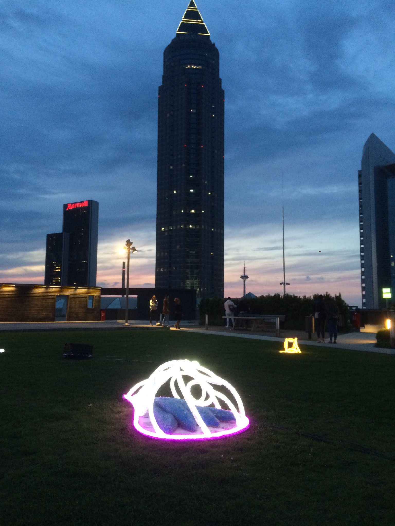 Musenträne, während der Nacht der Museen Frankfurt, 2016