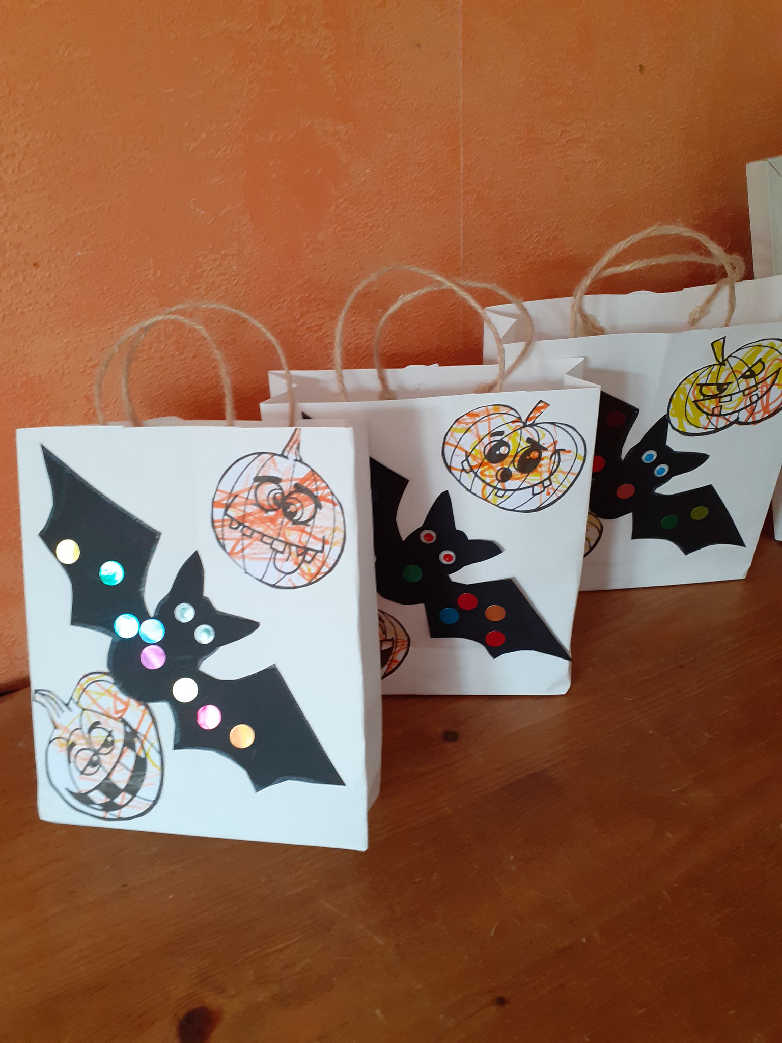 sacs de bonbons pour halloween 1/3