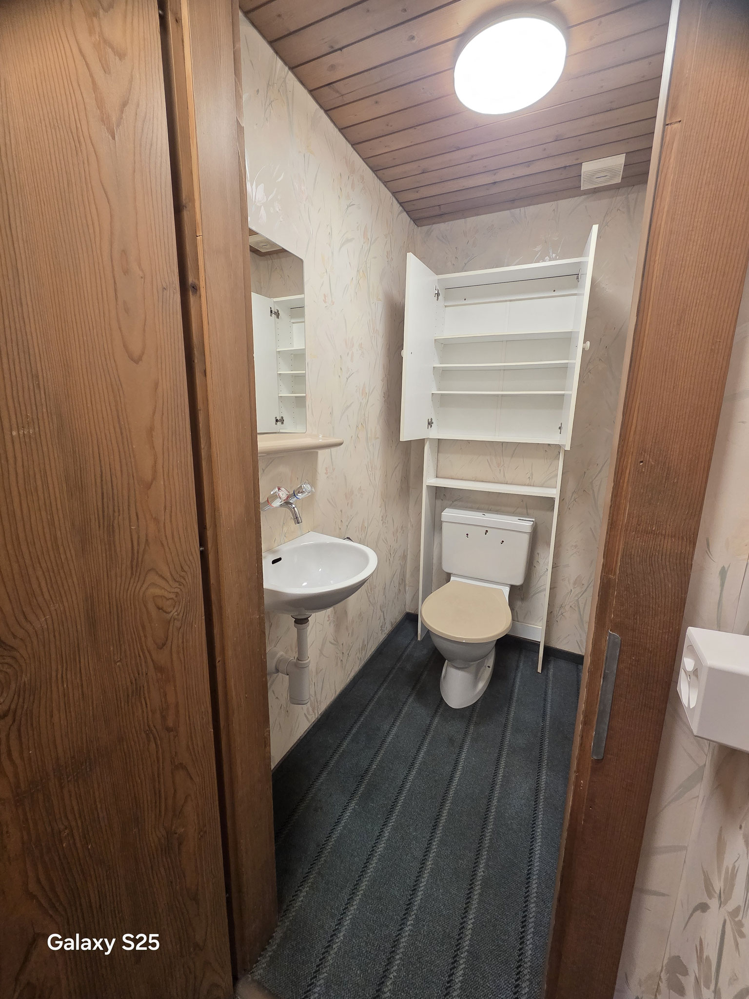 Vorher, WC