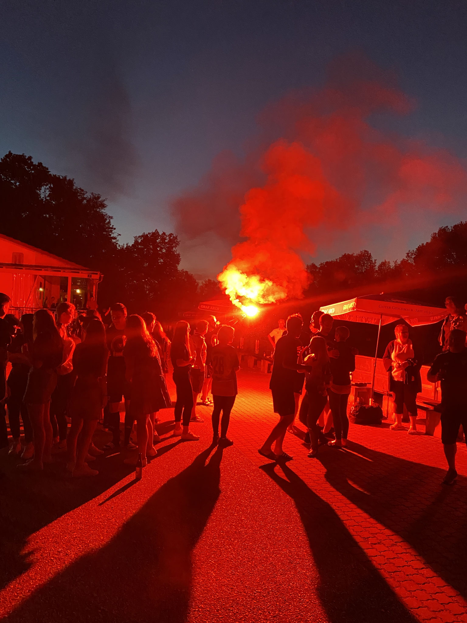Die Party kommt zum Höhepunkt