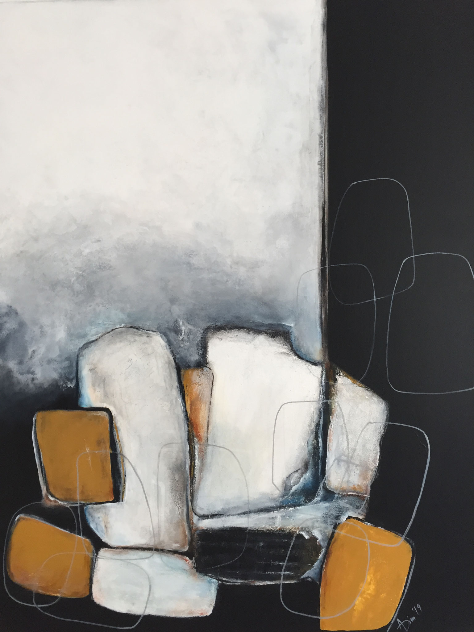 Acryl auf Leinwand, 120x100
