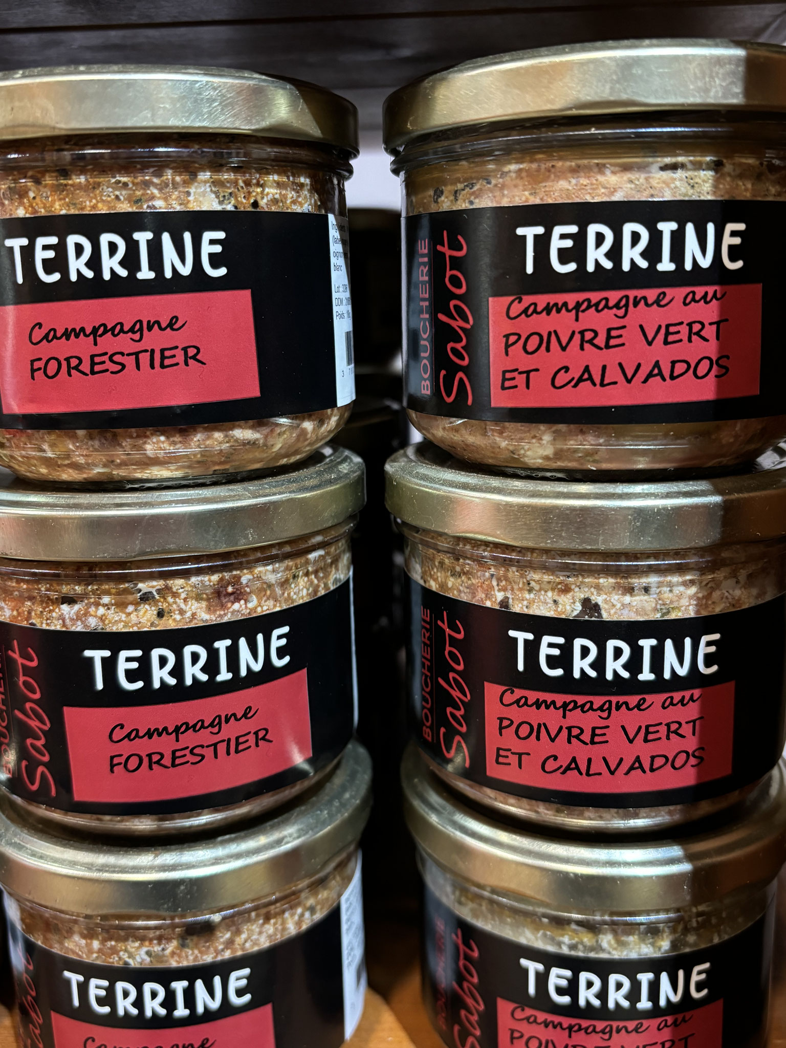 Terrines Sabot Calvados