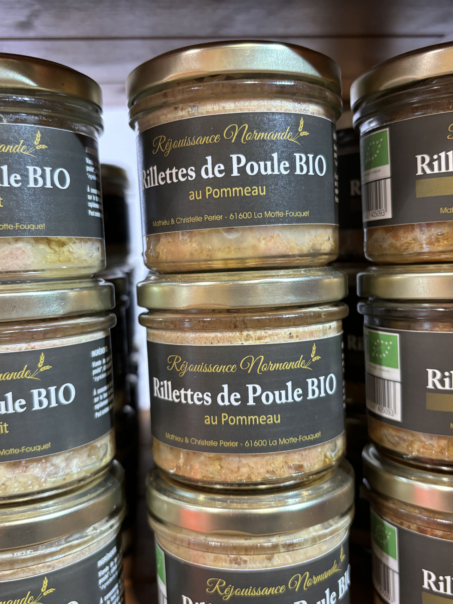 Rillettes de poule Orne