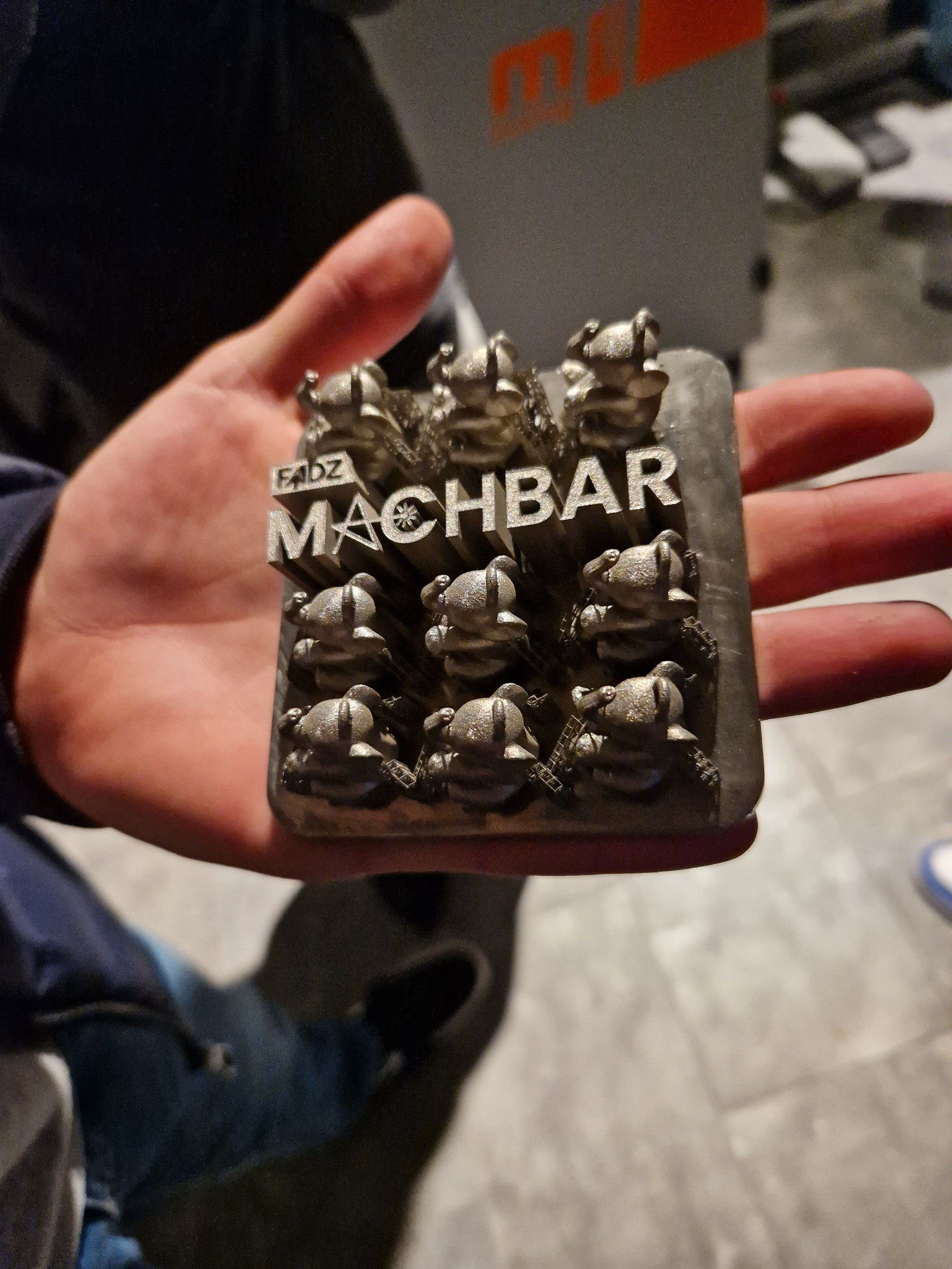 Vorführdruck des Metall-3D-Druckers