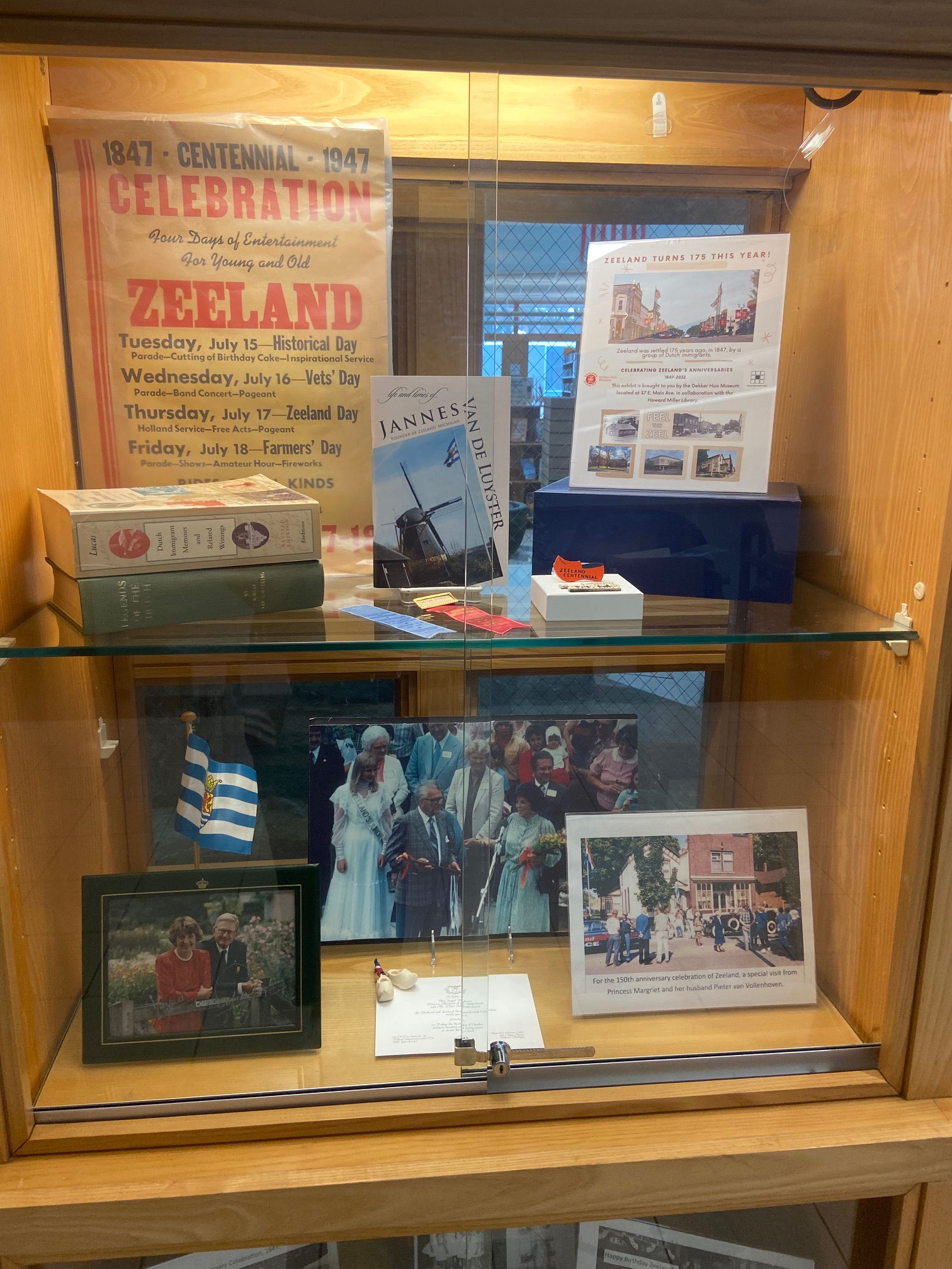 New Exhibit at Howard Miller Library Zeeland Historical Society