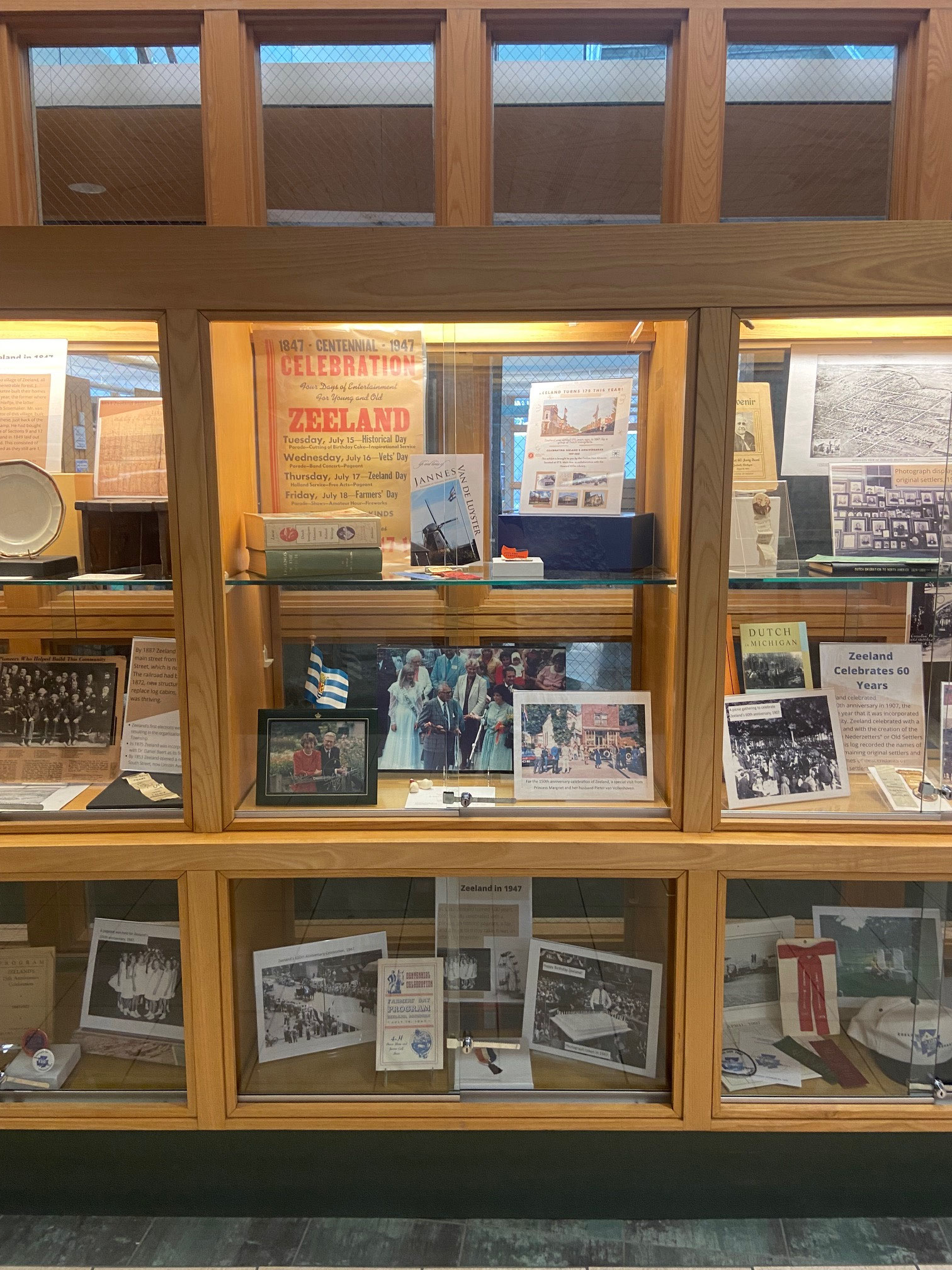 New Exhibit at Howard Miller Library Zeeland Historical Society