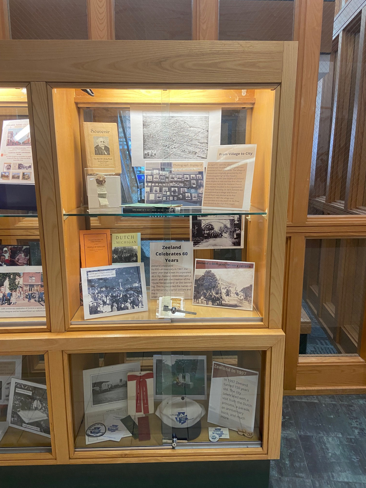 New Exhibit at Howard Miller Library Zeeland Historical Society