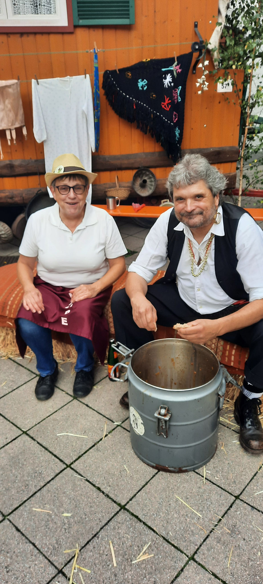 erster Kübel ist leer