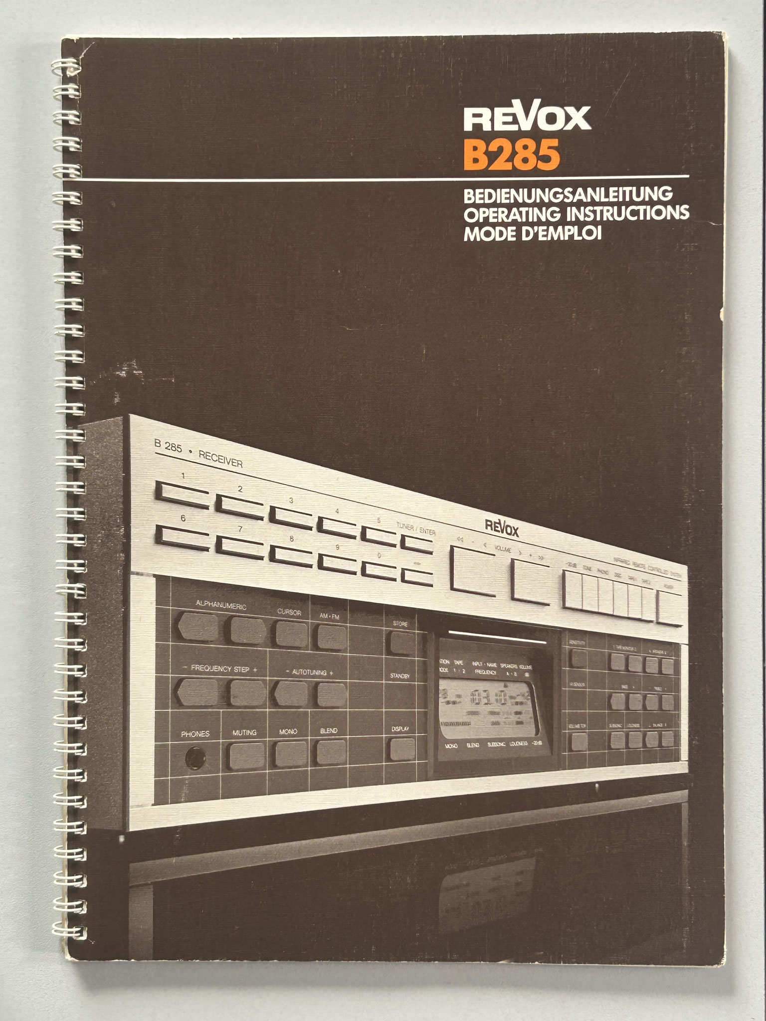 Original BDA Revox B285