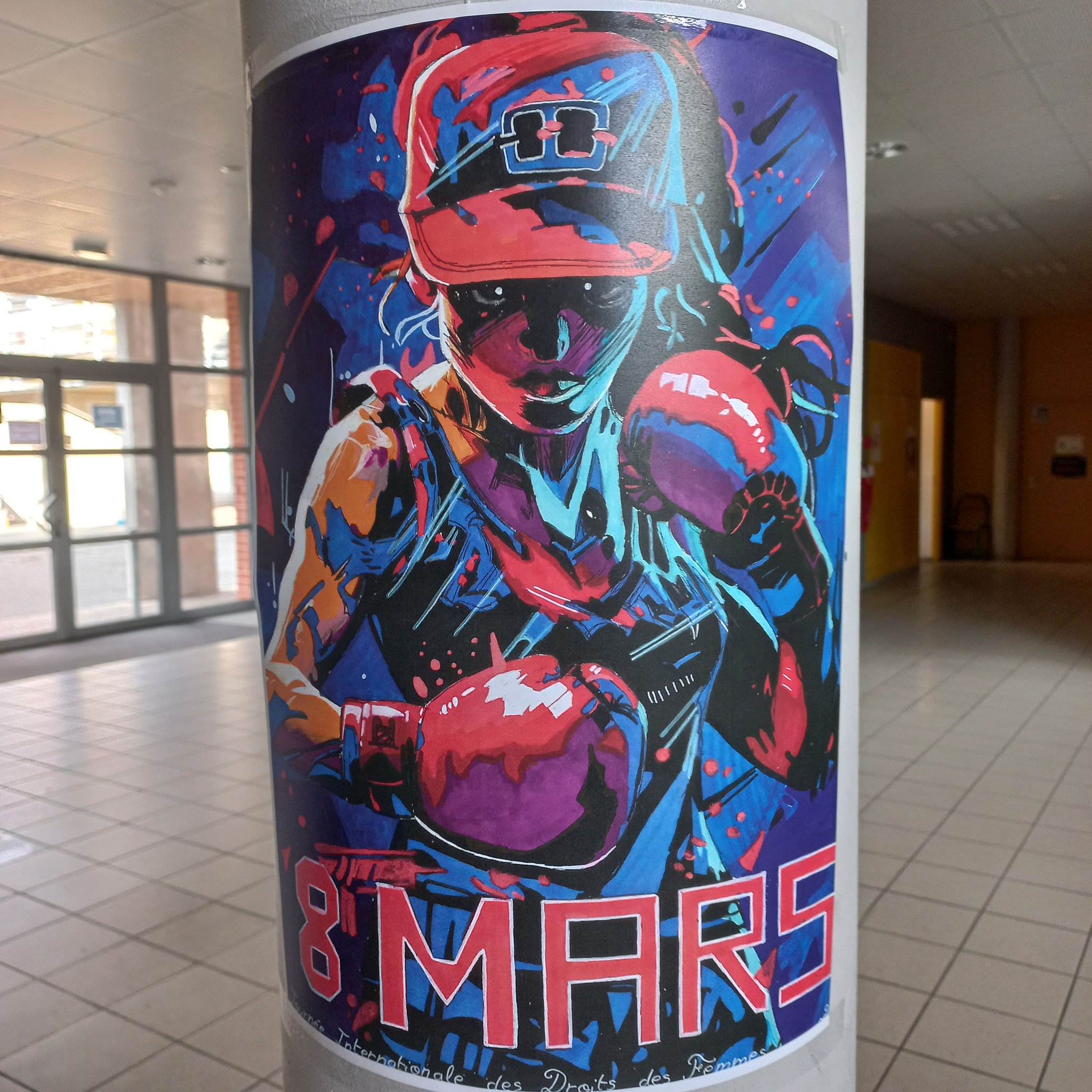 Affiche réalisée par Marie L C