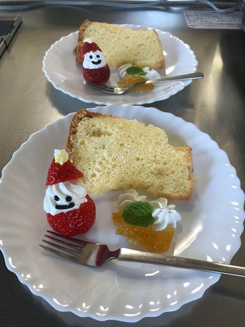 令和３年１２月　クリスマスケーキ