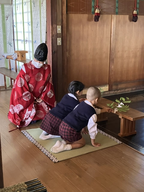 ②玉串奉納
