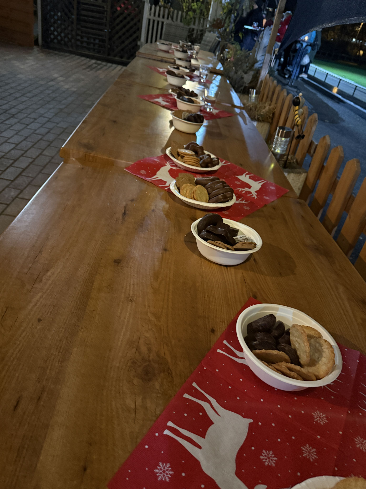 und es gibt Lebkuchen und Spekulatius