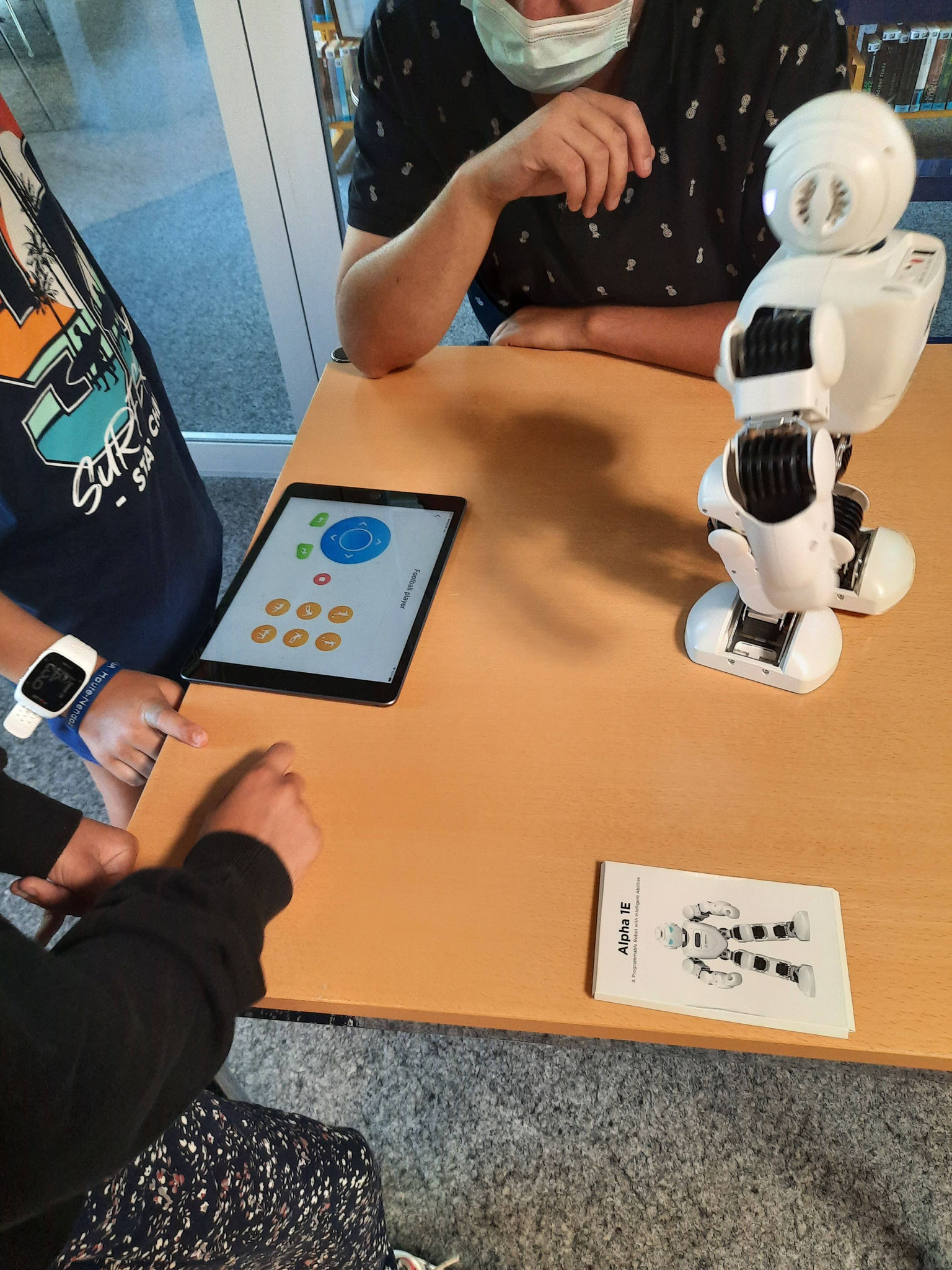 Atelier robotique avec les Communs