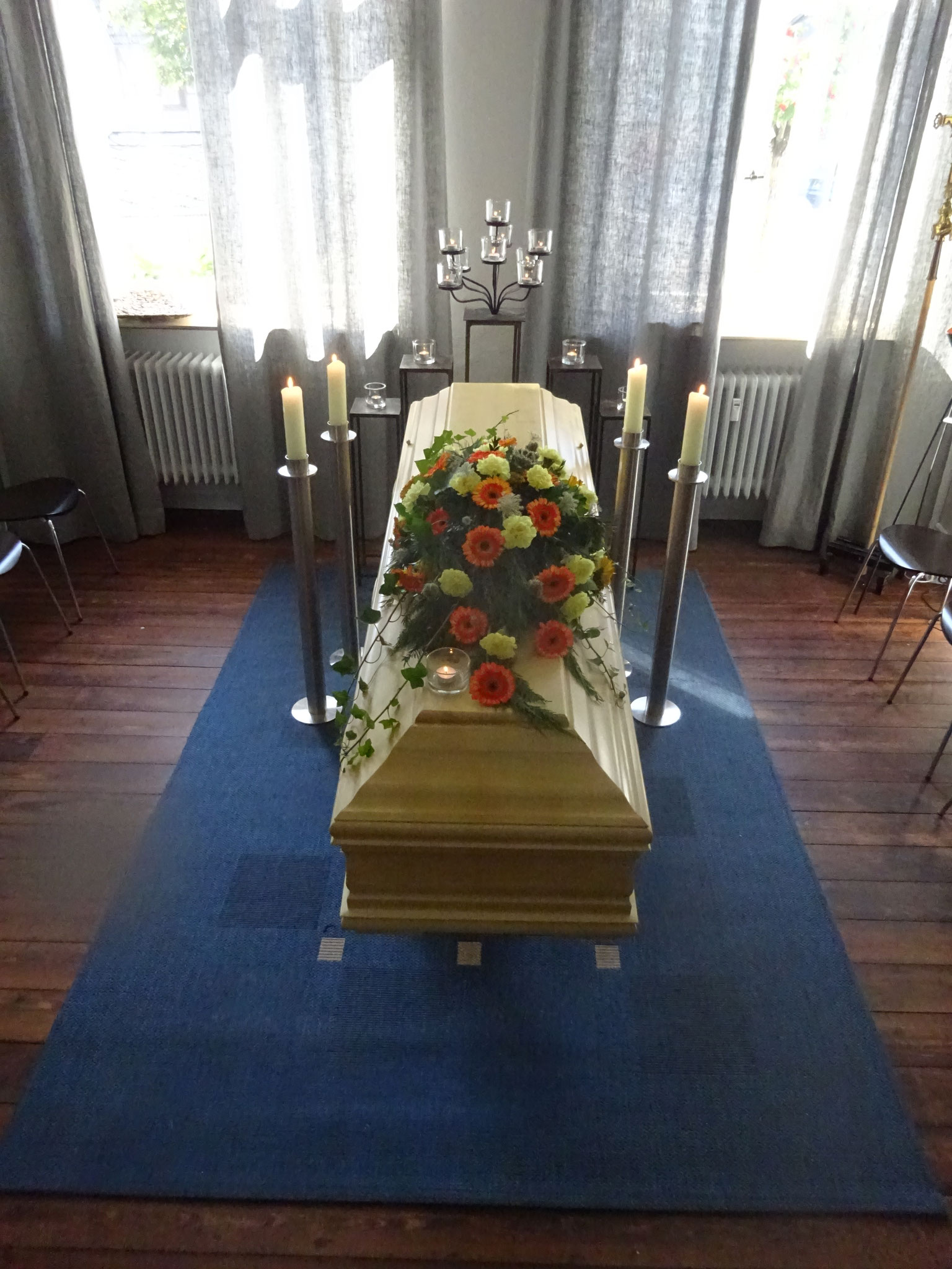 Verabschiedung am Sarg