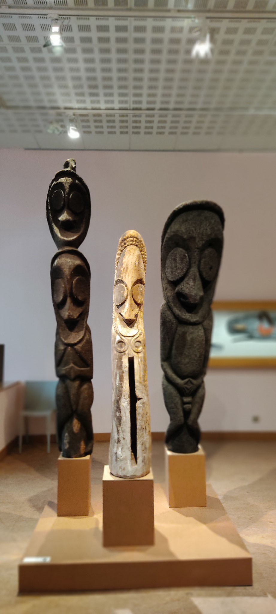 Fabrication soclage d'oeuvre pour le Musée d'art d'Afrique et d'Asie - Vichy