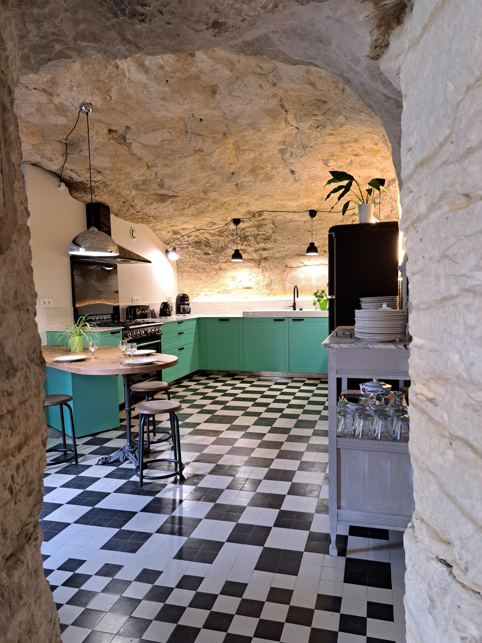 The troglodyte kitchen