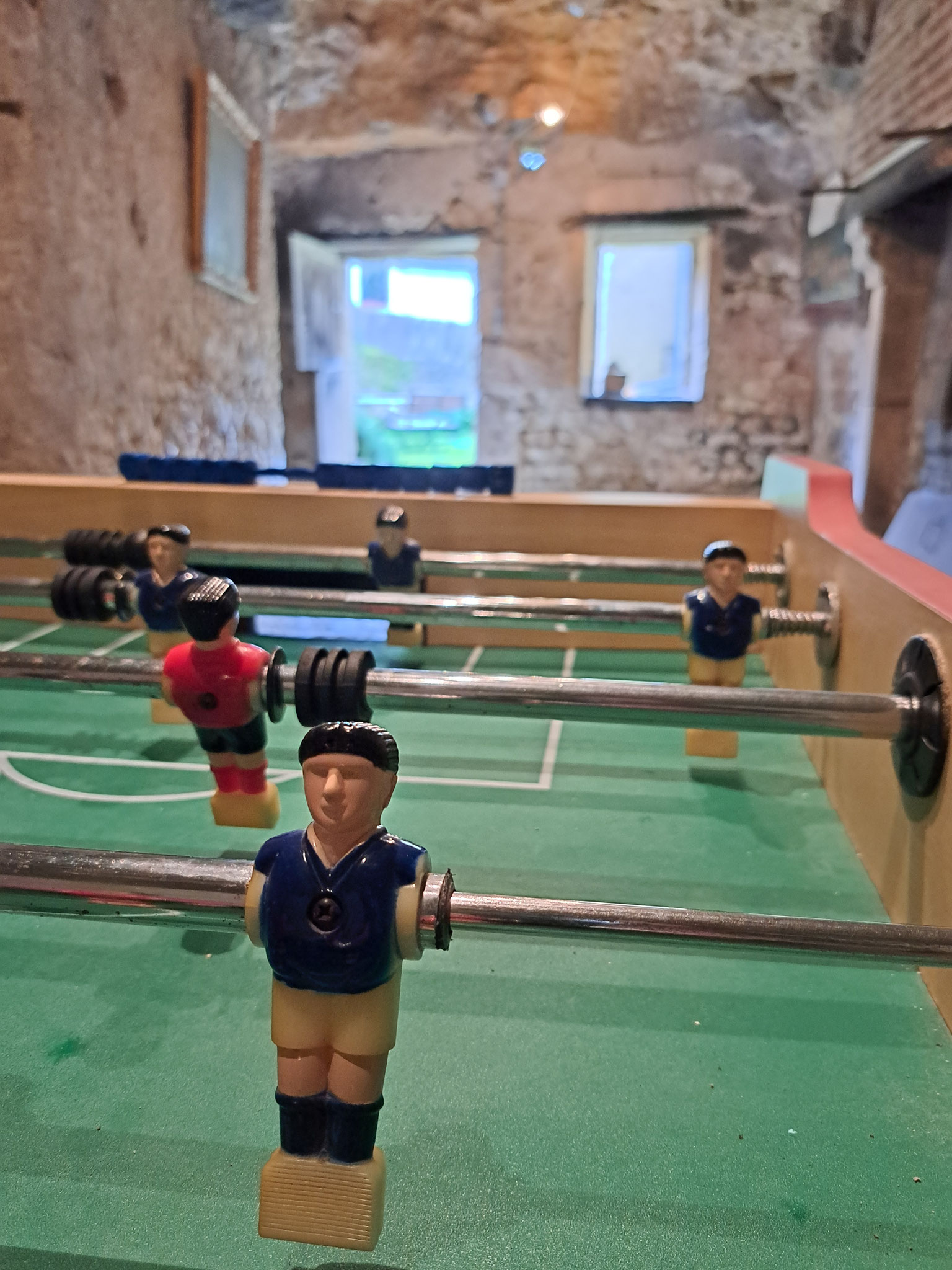 The table football