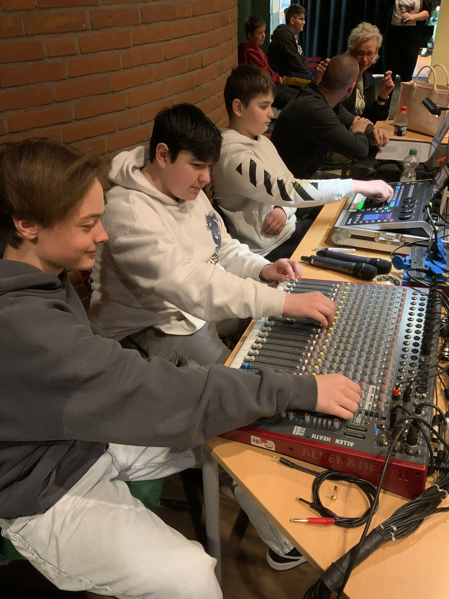 Techniker im Einsatz