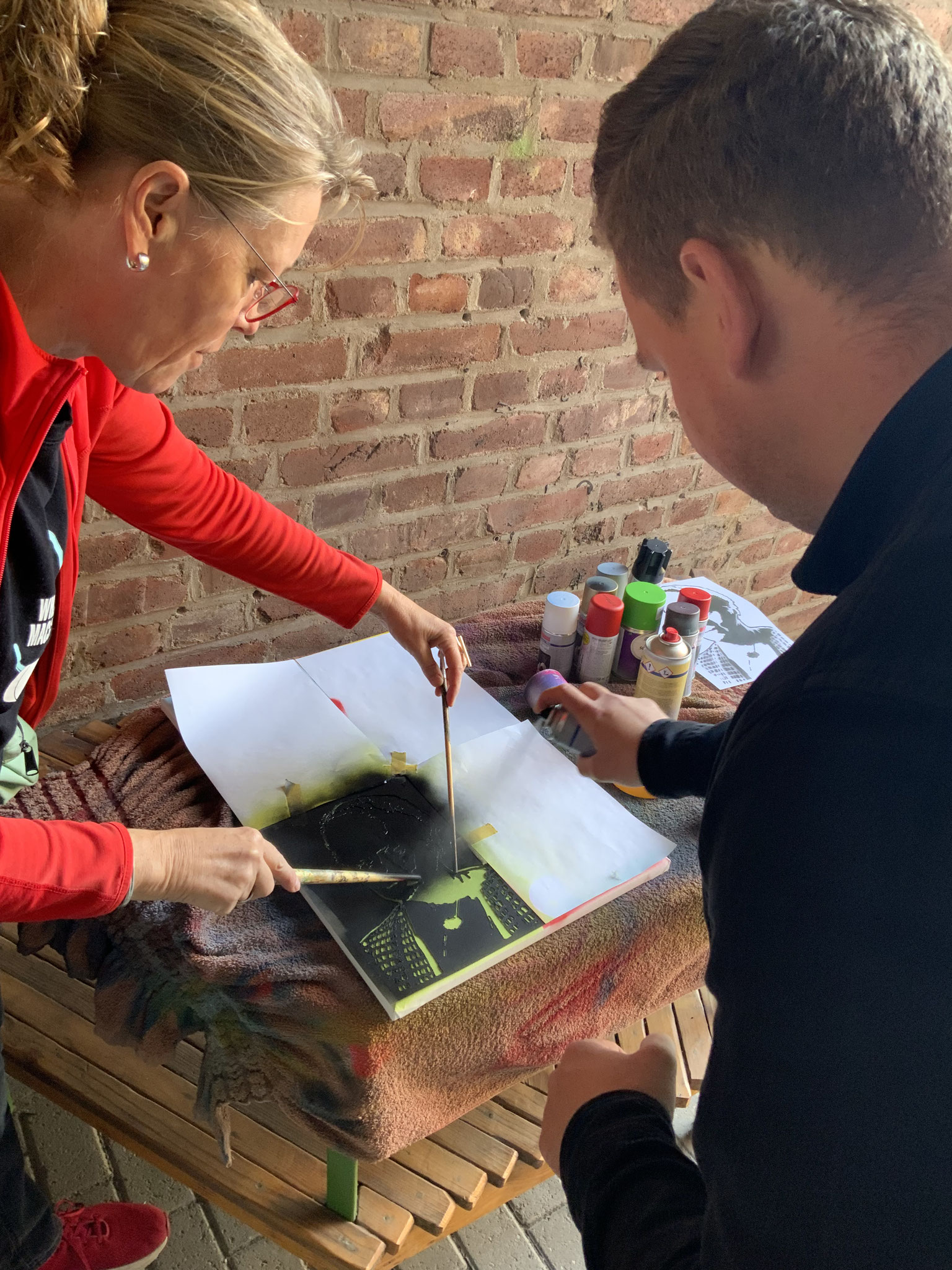 Beigeordneter Rainer Benien besucht unsere Projektwoche, …