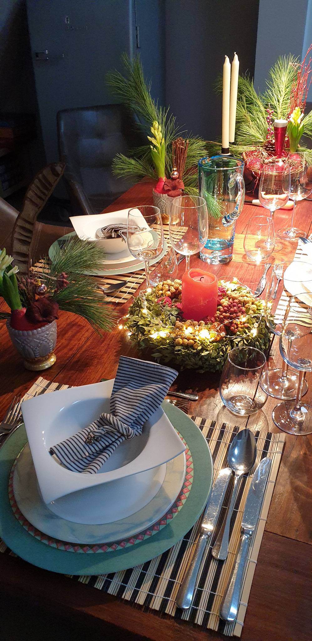 12/12 etentje met Marie-José en Thijs