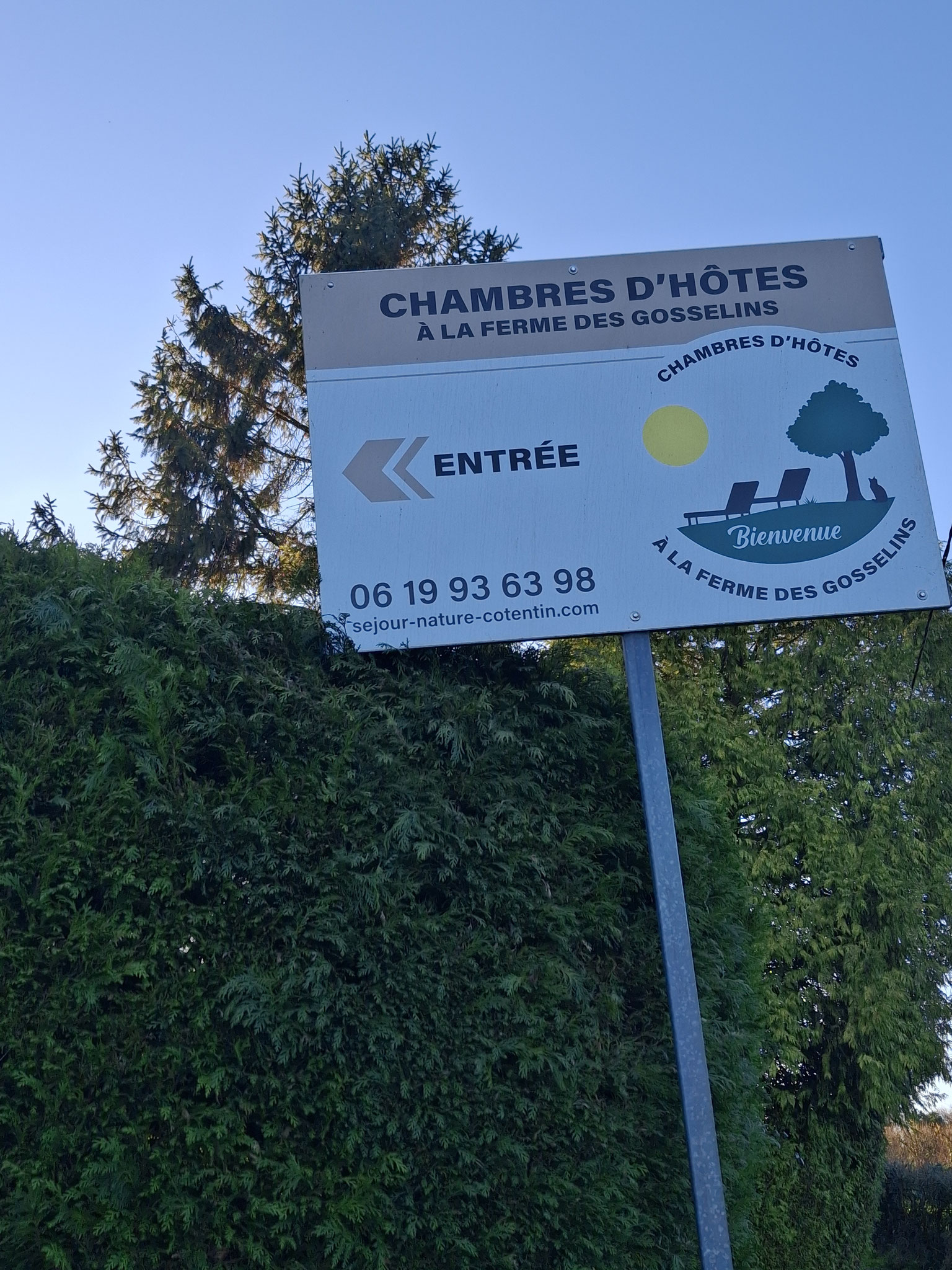 Vous êtes bien arrivés chez Eliane et Sylvain.