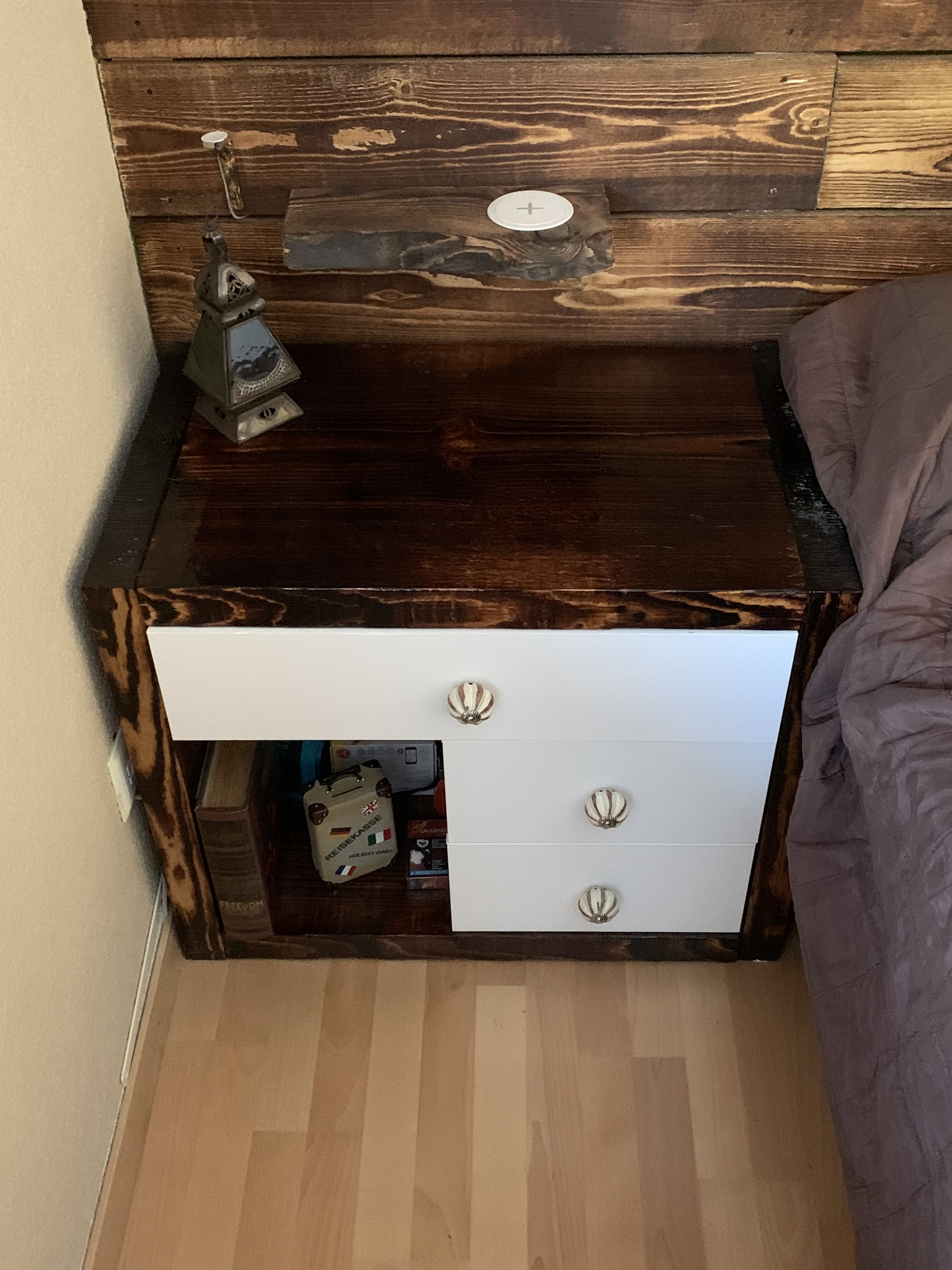 Rustikaler Umbau Schlafzimmer 