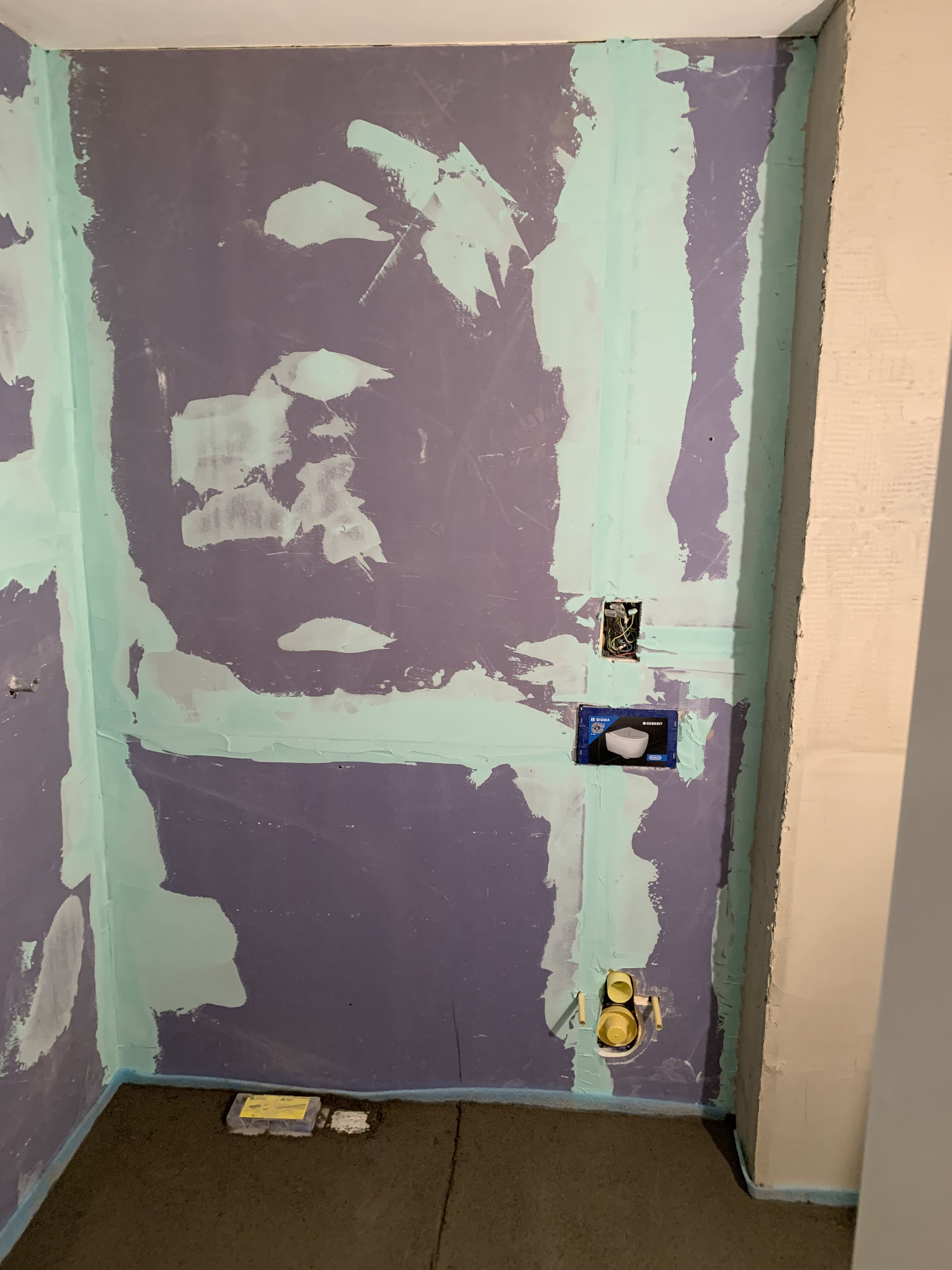 Wasserschaden Badezimmer Glattfelden komplett Sanierung