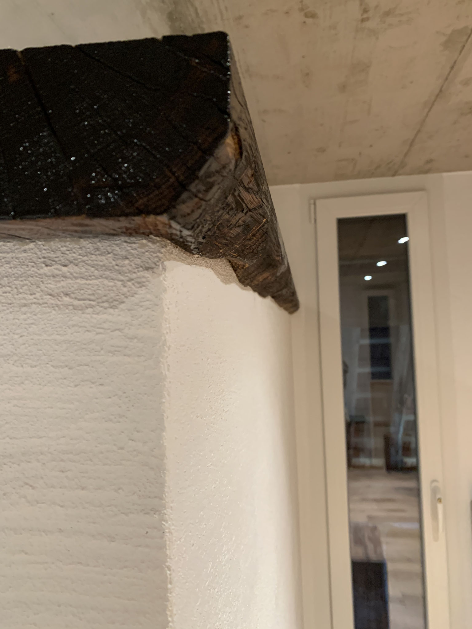 Restauration Bauernhaus Fugenloserbelag Microtopping 