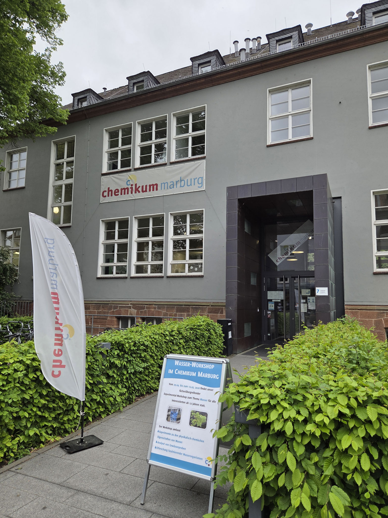 Besuch im Chemikum Marburg