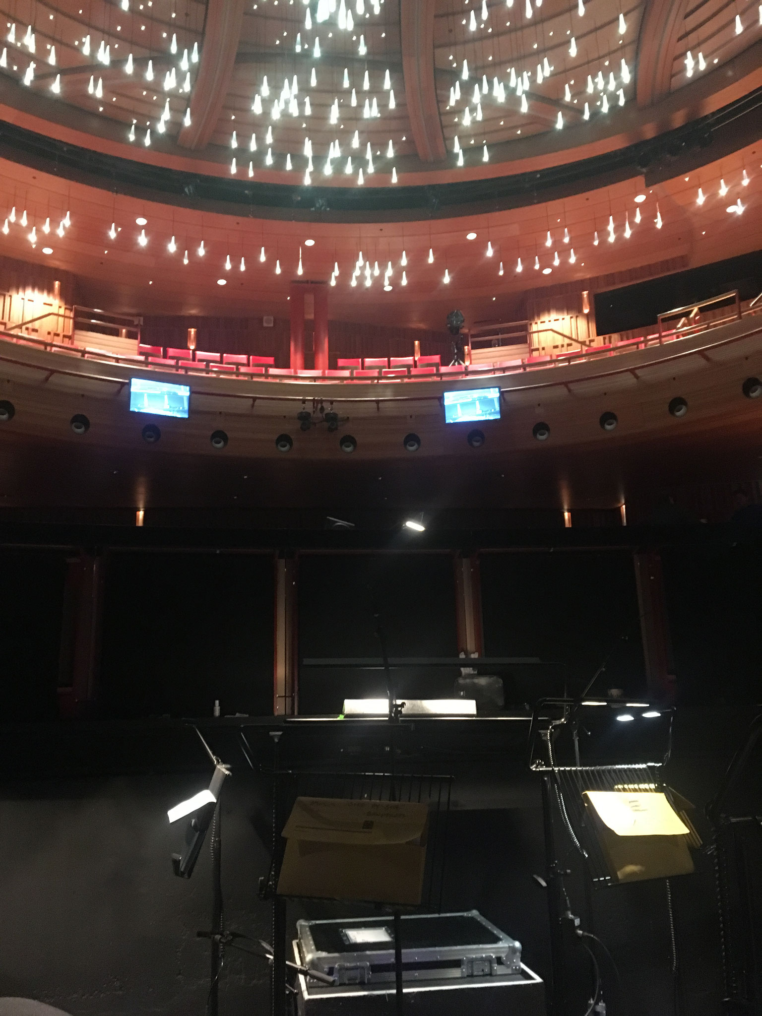 Perhaps my favourite spot at RAM: the theatre pit