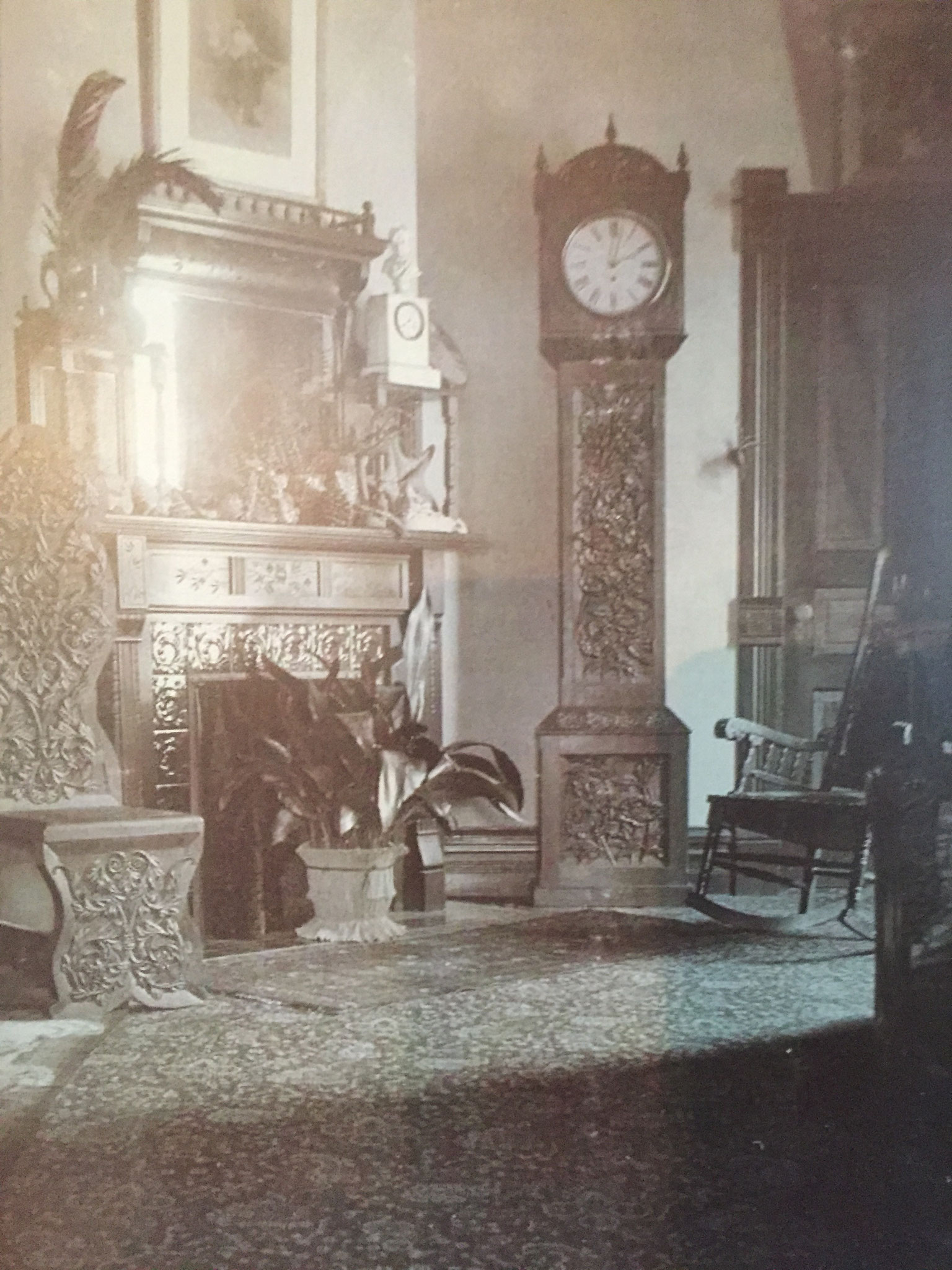 Bailey House interior late 19th century 
