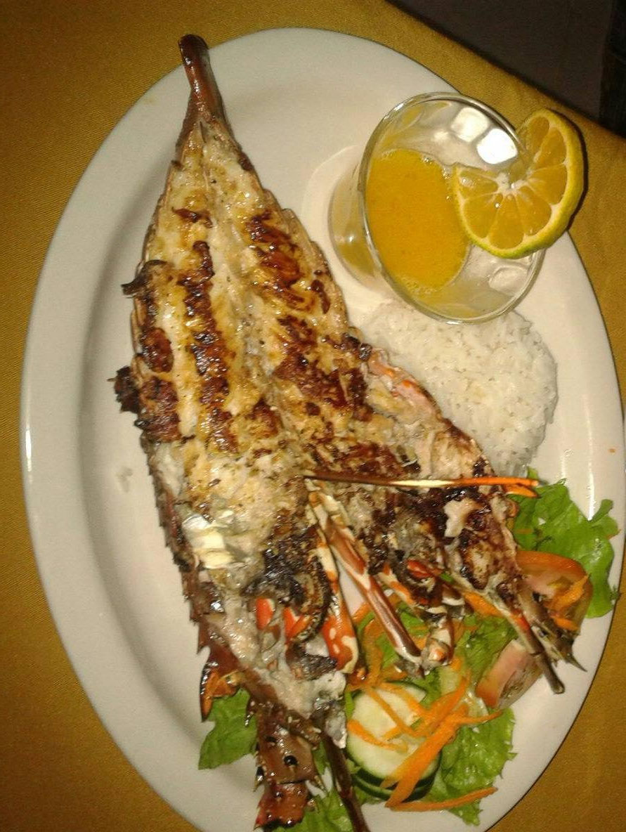 Suraza Dominical well know for its sea food
