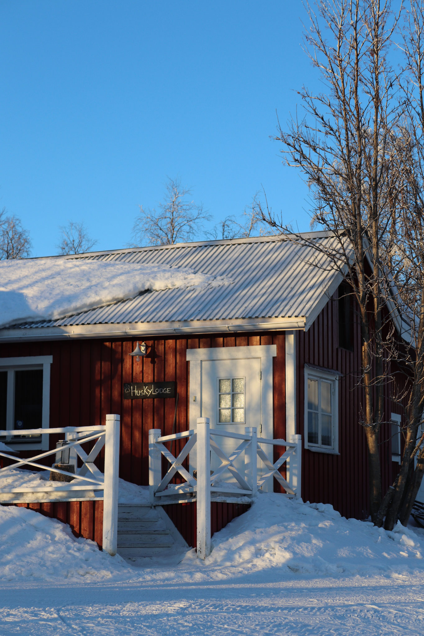 Winter in Nordschweden.