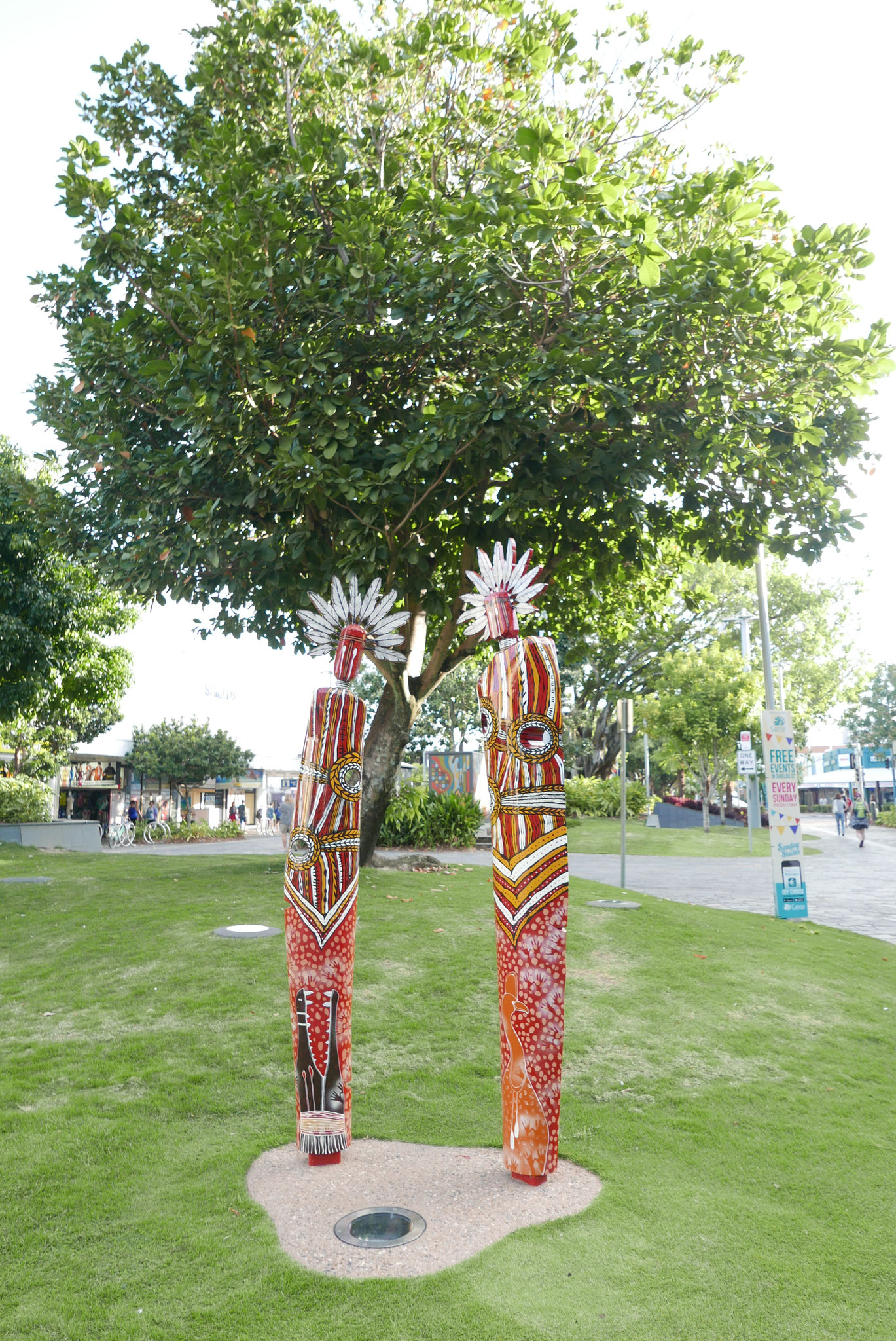 Aboriginal Art im Stadtzentrum