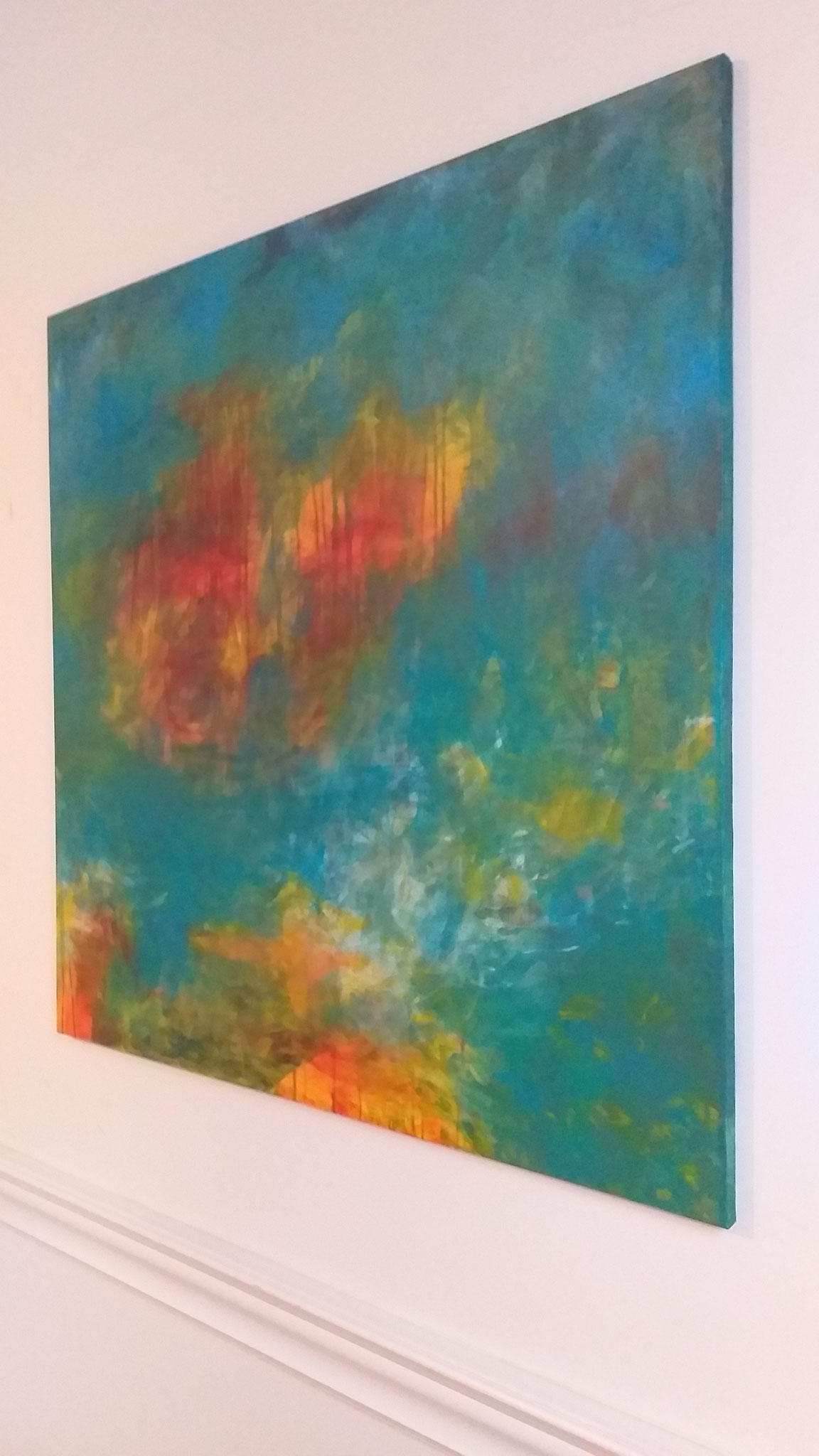 Acrylic on canvas 100x100cm 