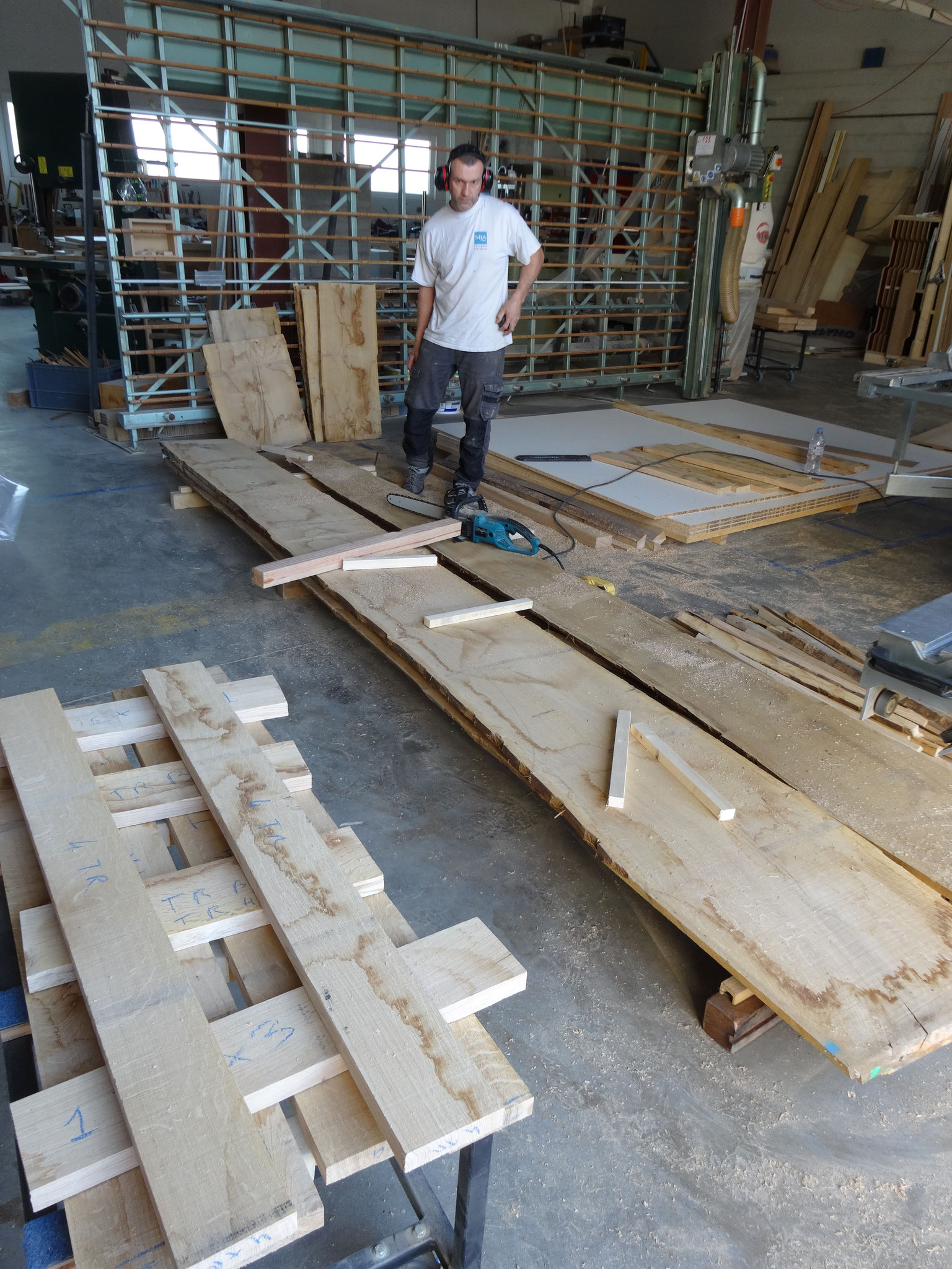 L'atelier de fabrication