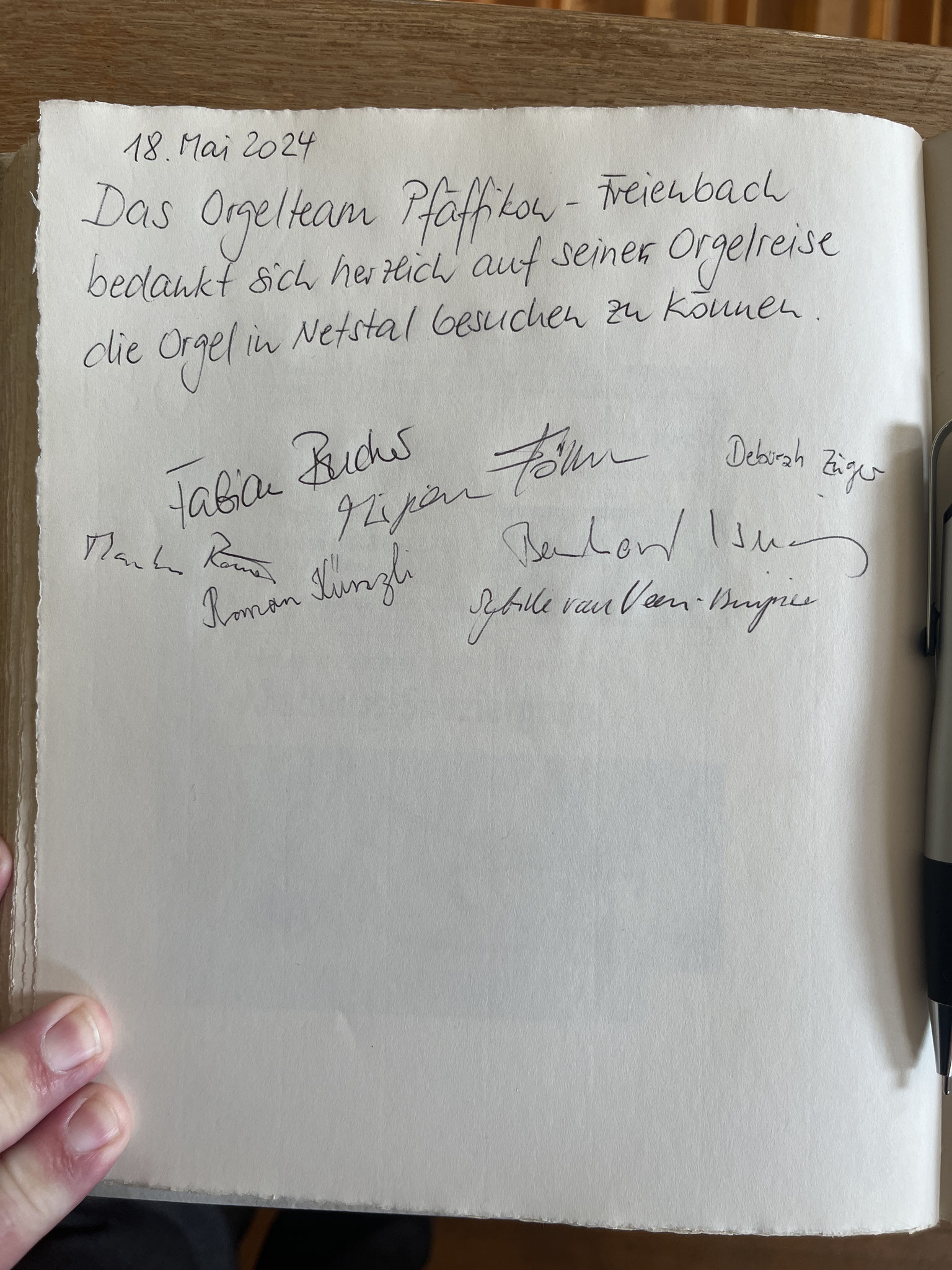 Unser bescheidener Eintrag