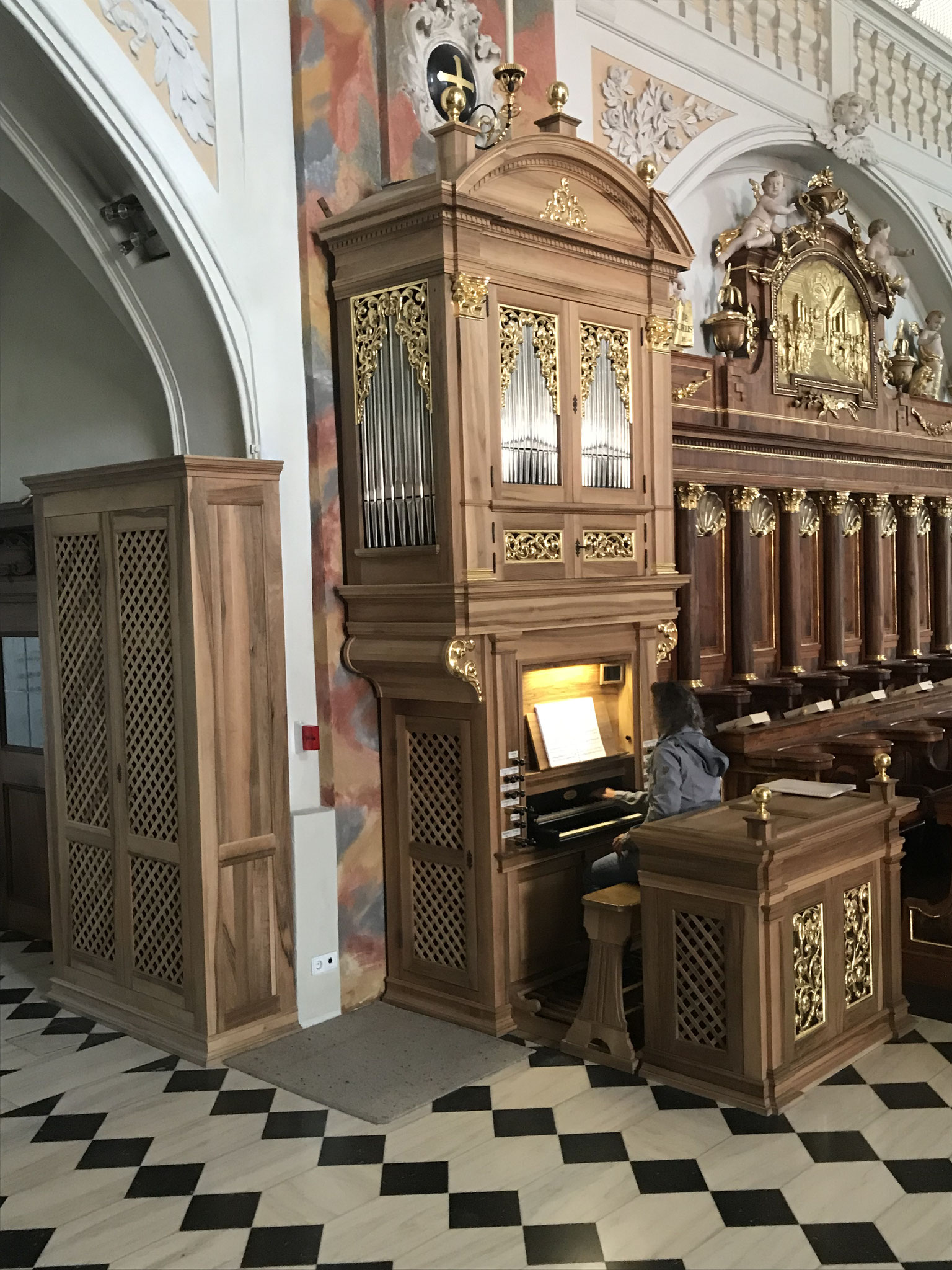 Chororgel in Wilten