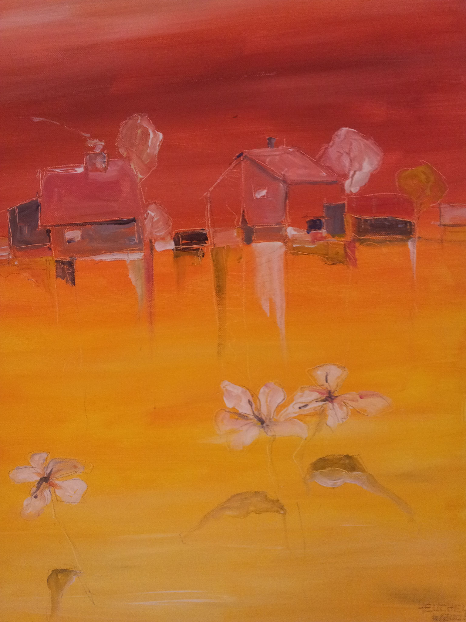 "Sommerhitze 2" - 2008 - 50 x 60