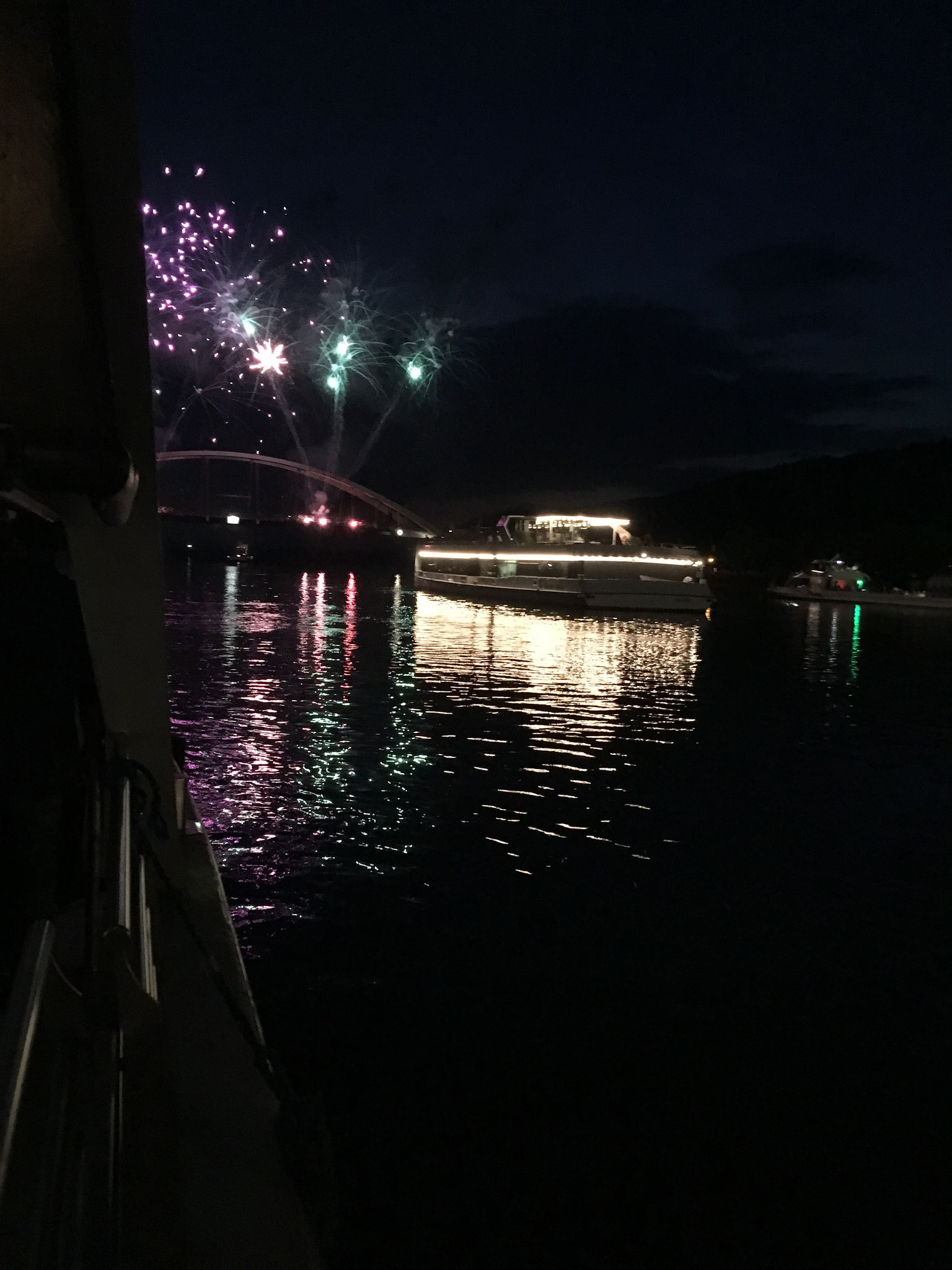 Donau im Feuerzauber (Passau) 2017