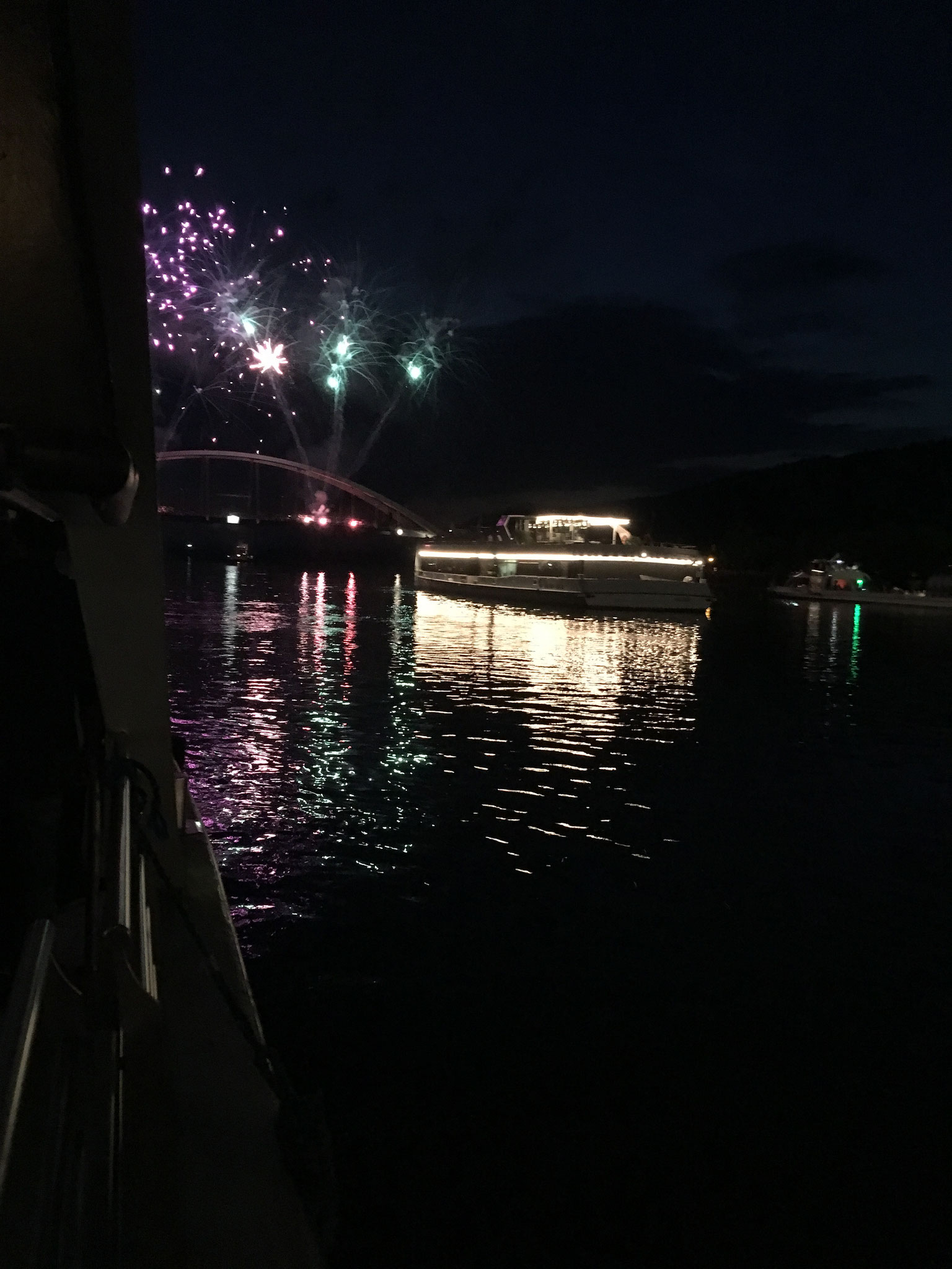 Donau im Feuerzauber (Passau) 2017