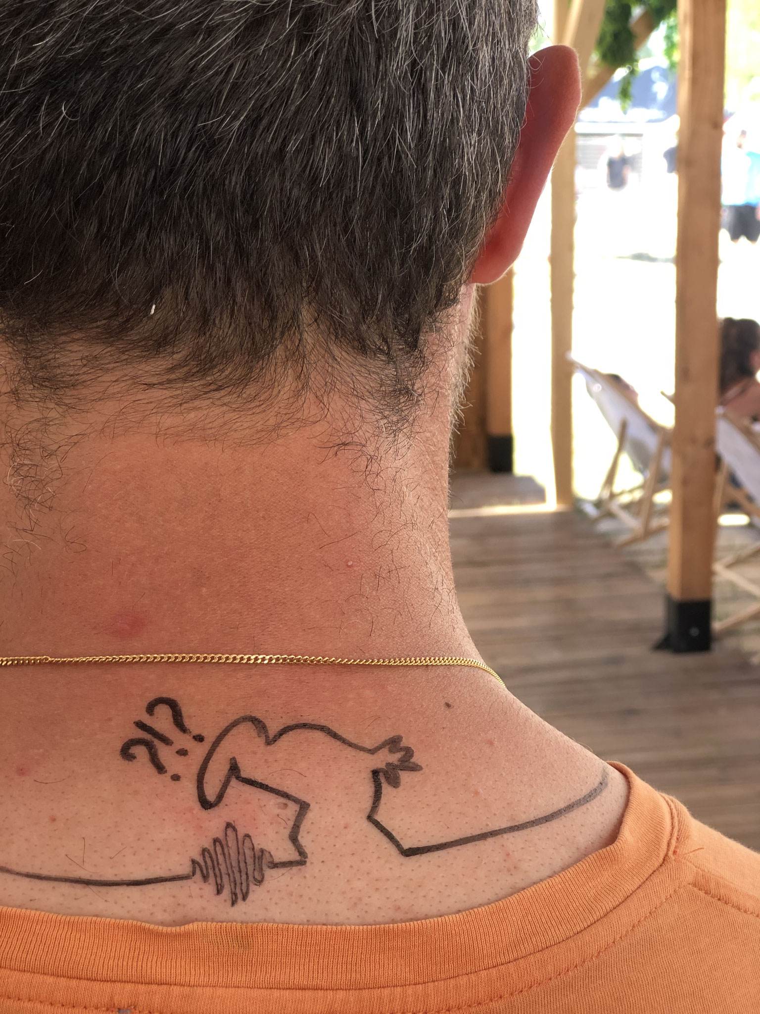 Tattoo temporaire pour événement d'entreprise et séminaire