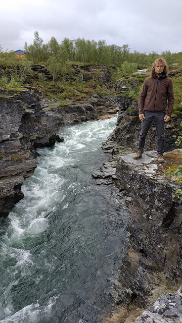 Abiskojakka-Schlucht